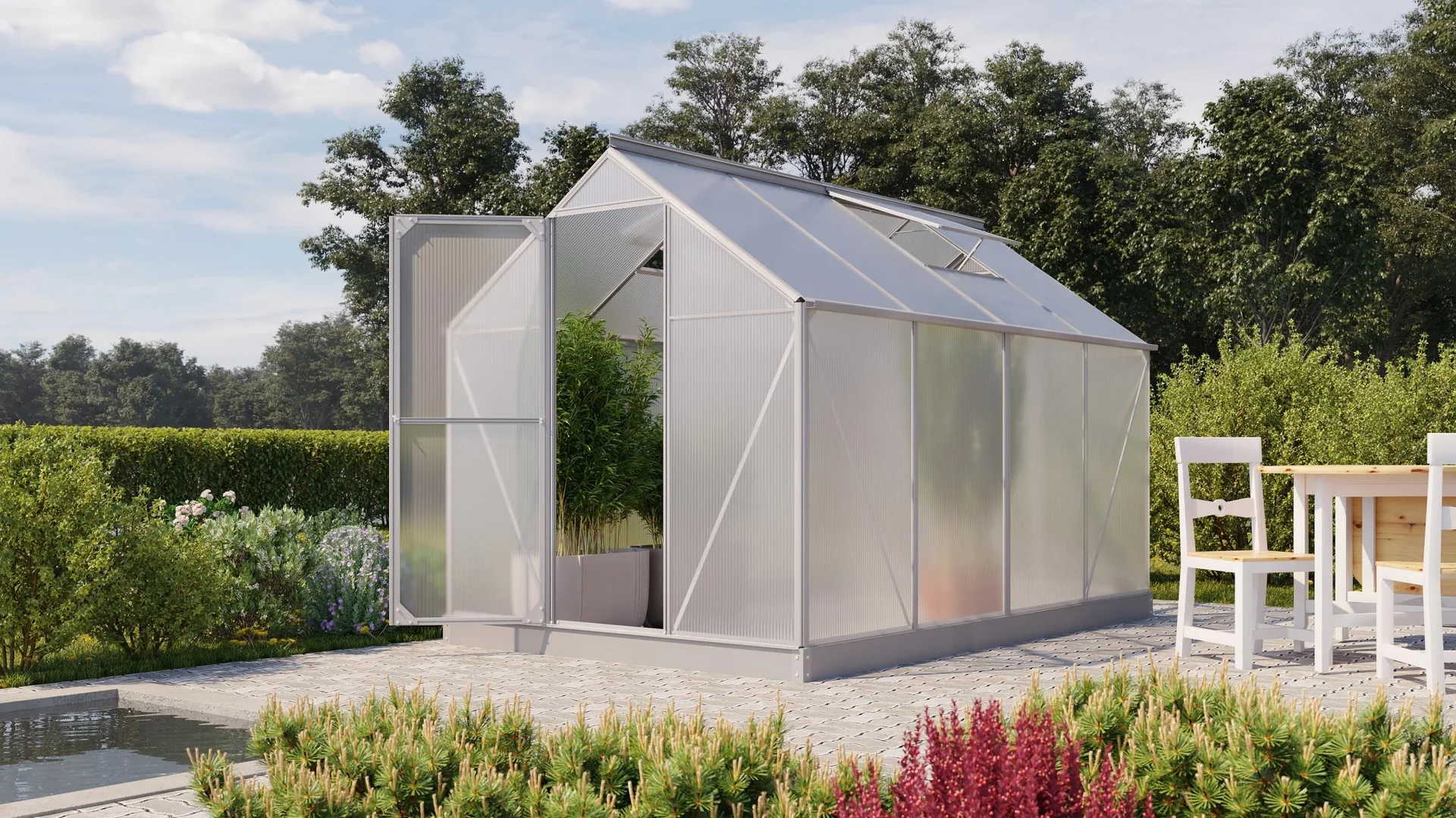 Gewächshaus Eos 6000 HKP 4 mm - 0