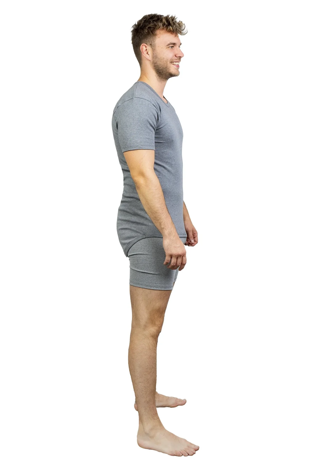 Retroshorts, dunkelgrau/melange, Gr.M - 1