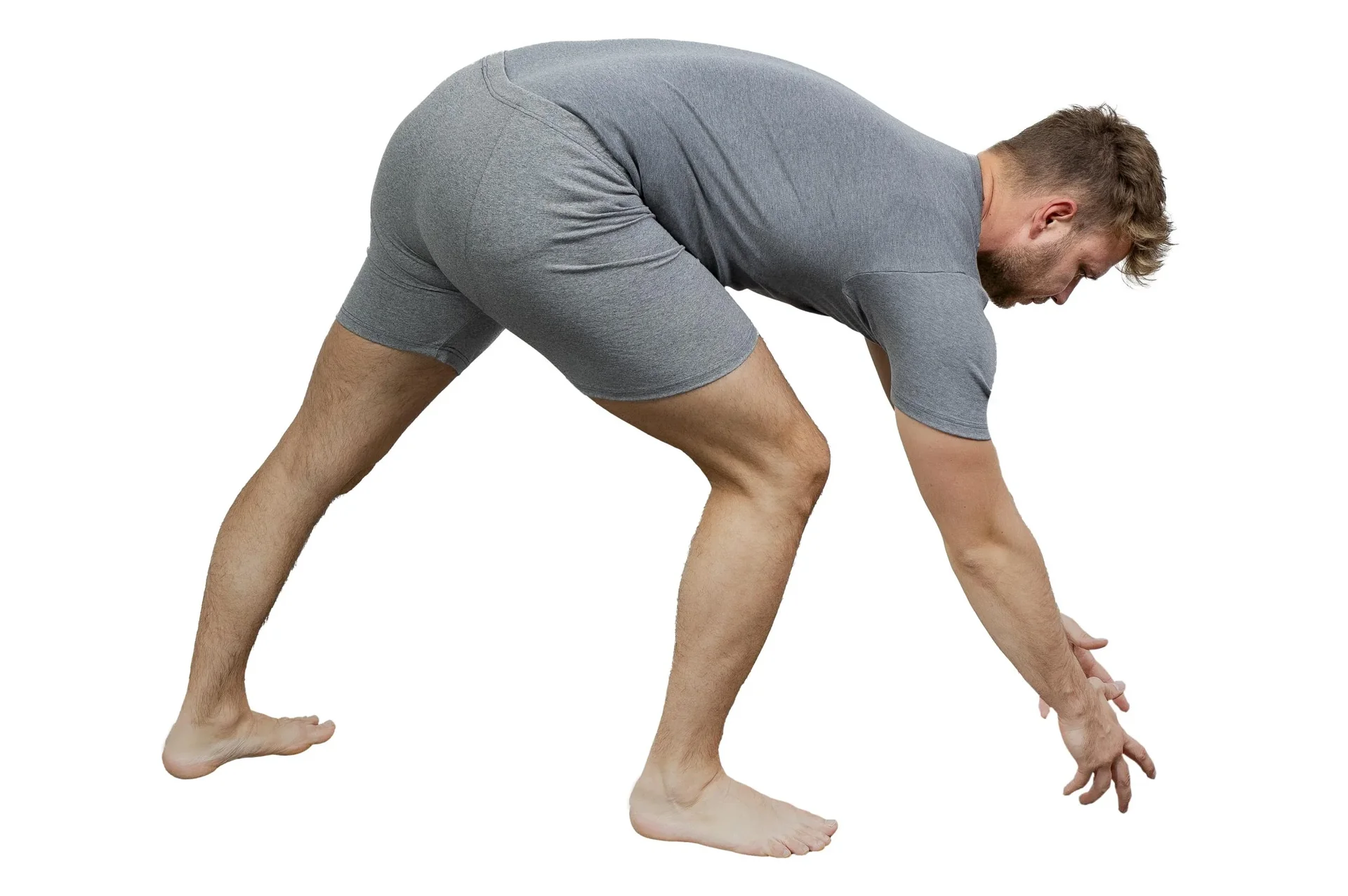 Retroshorts, dunkelgrau/melange, Gr.M - 8