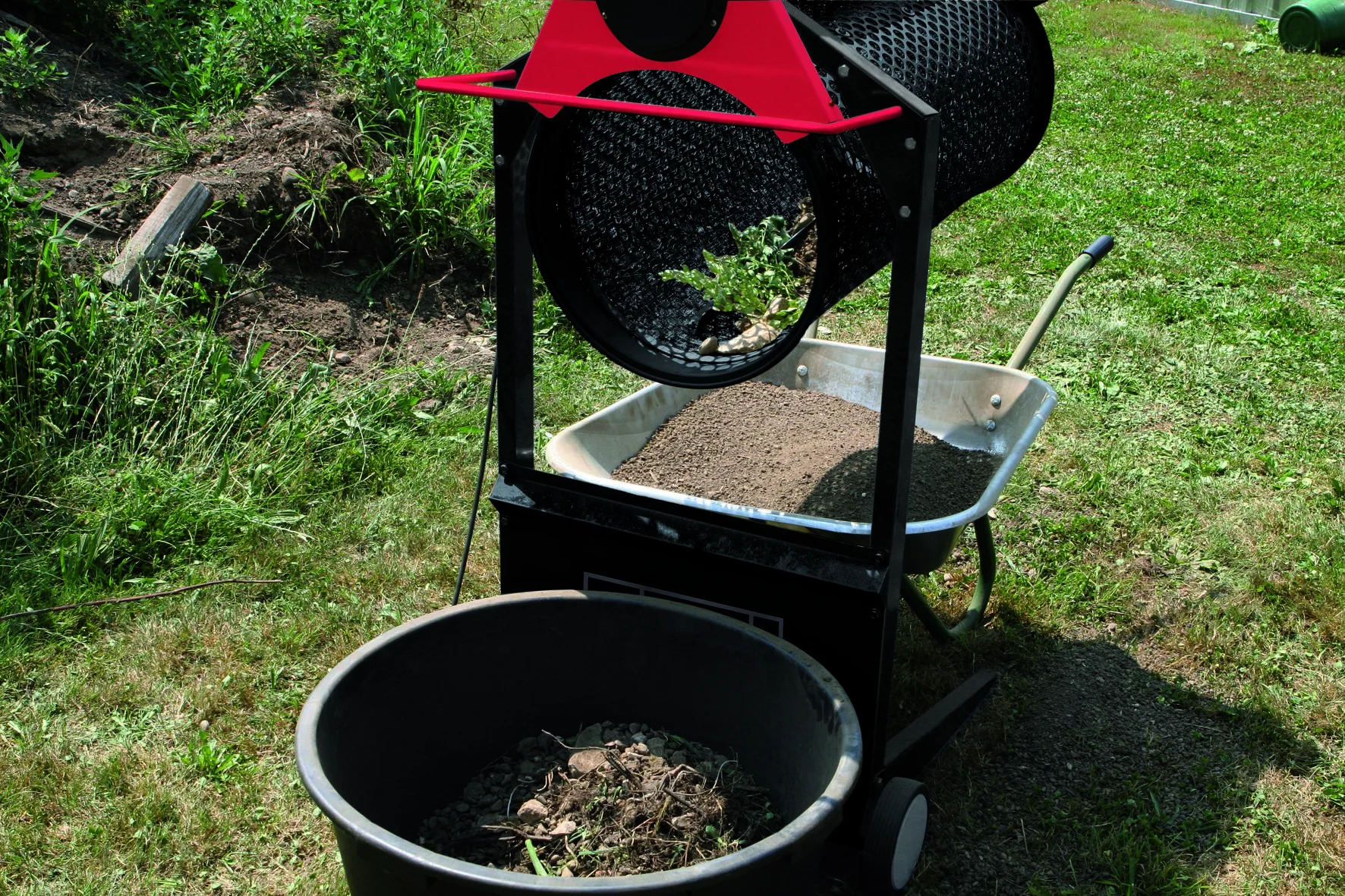 Gartenrollsieb RS 400, 230 V, 0,36 kW - 2