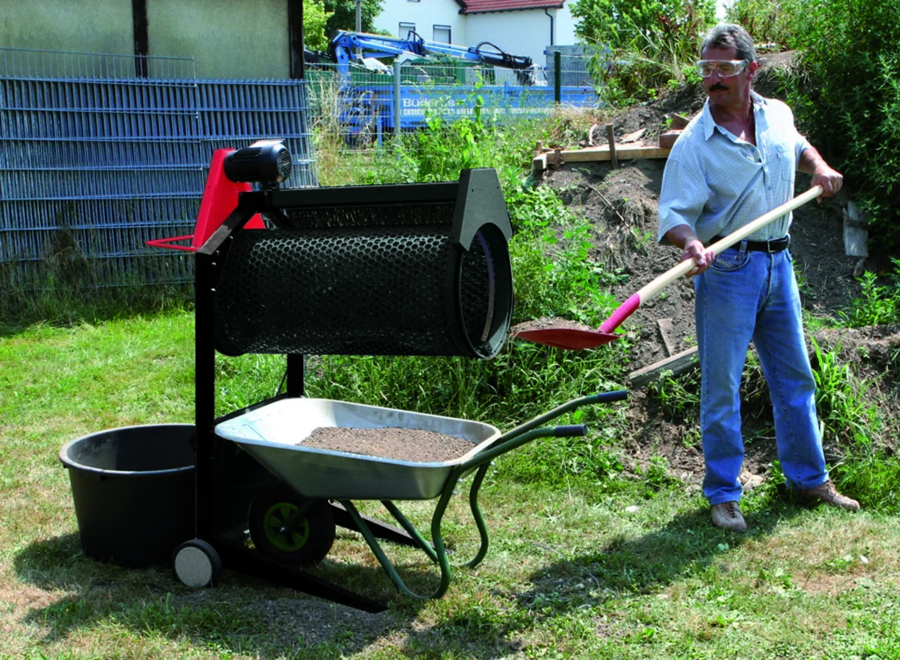 Gartenrollsieb RS 400, 230 V, 0,36 kW - 3