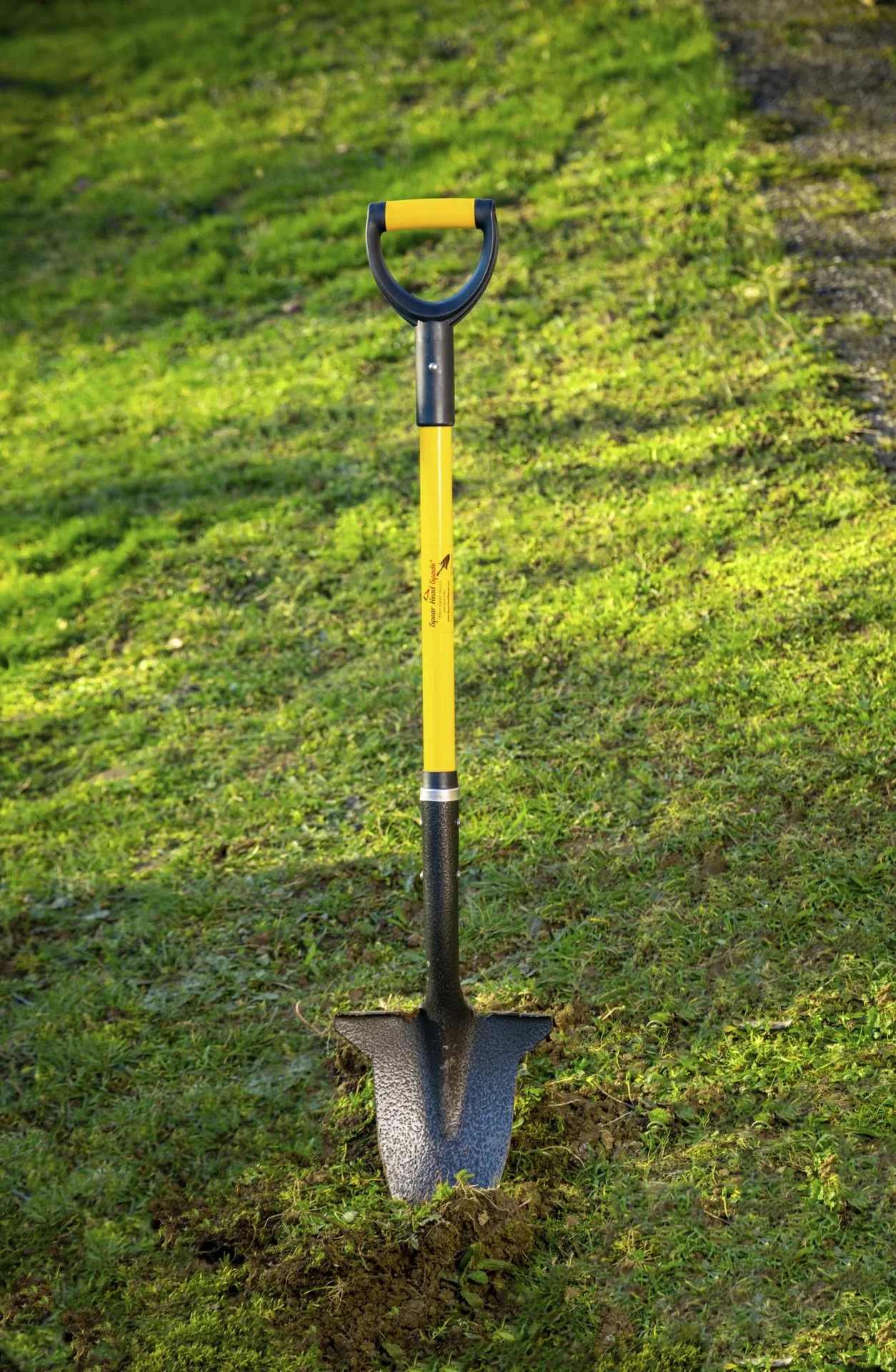 Spaten/Schaufel L gelb - 0