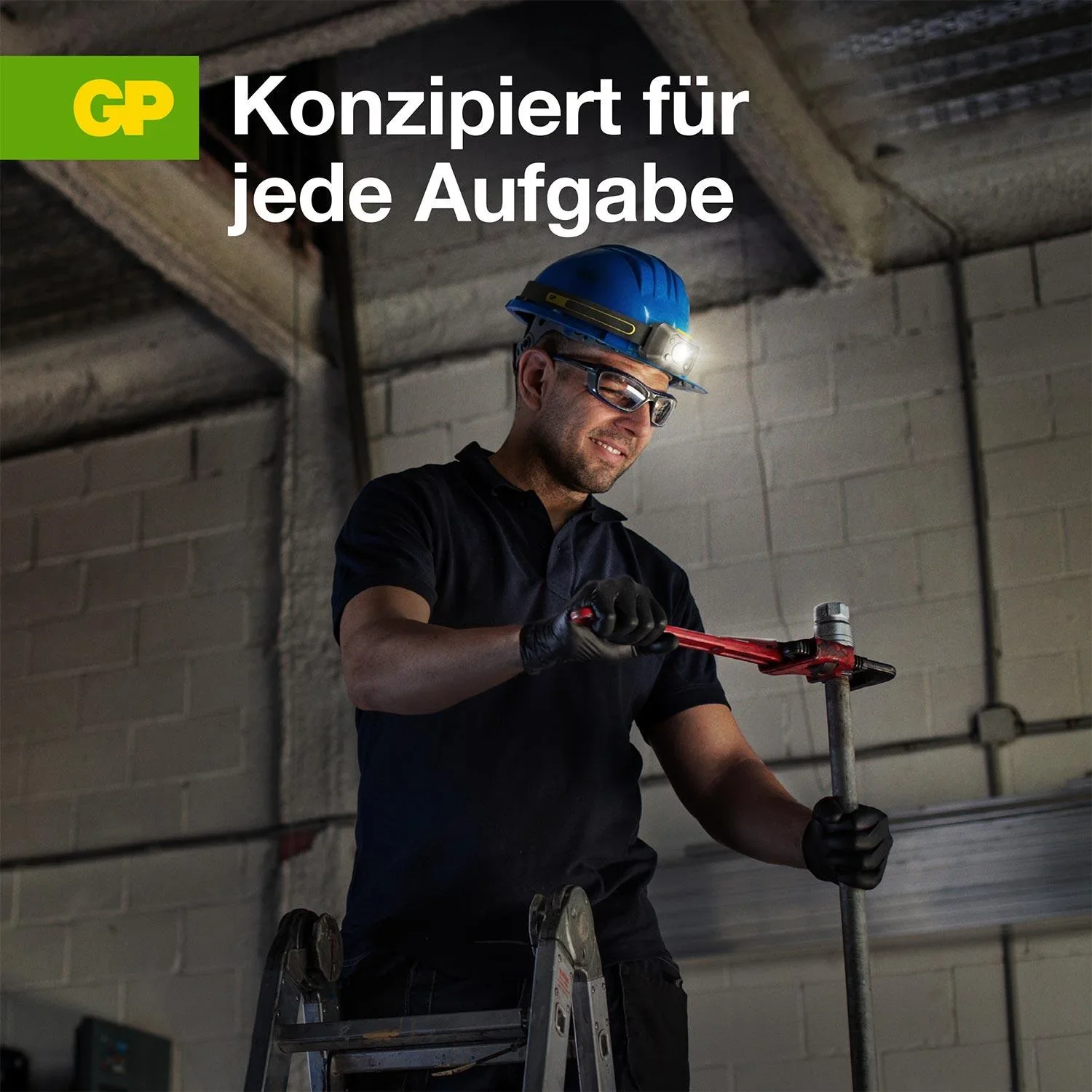 DISCOVERY Stirnleuchte mit Bewegungssensor und 375 Lumen, IPX5 - 9