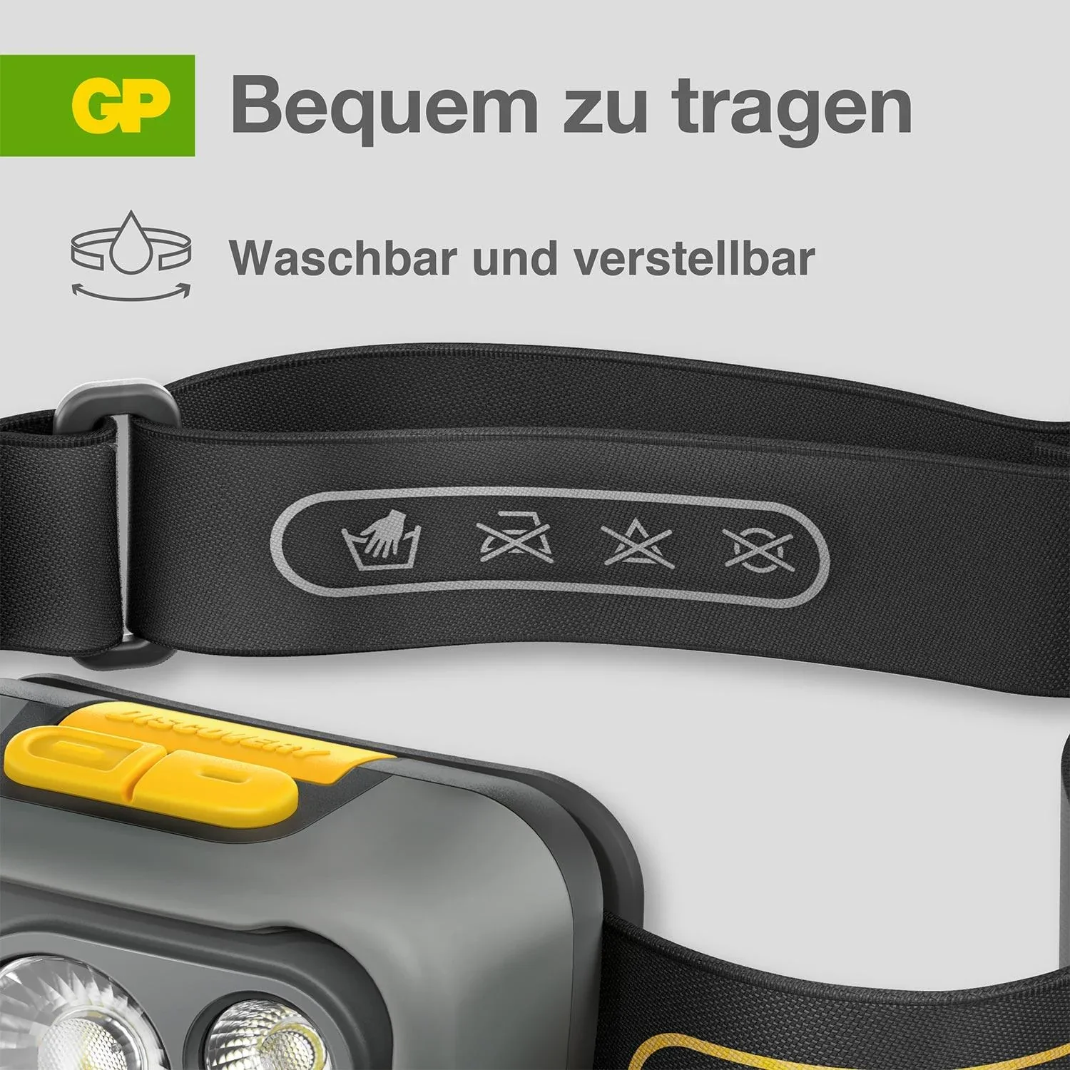 DISCOVERY Stirnleuchte mit Bewegungssensor und 375 Lumen, IPX5 - 10
