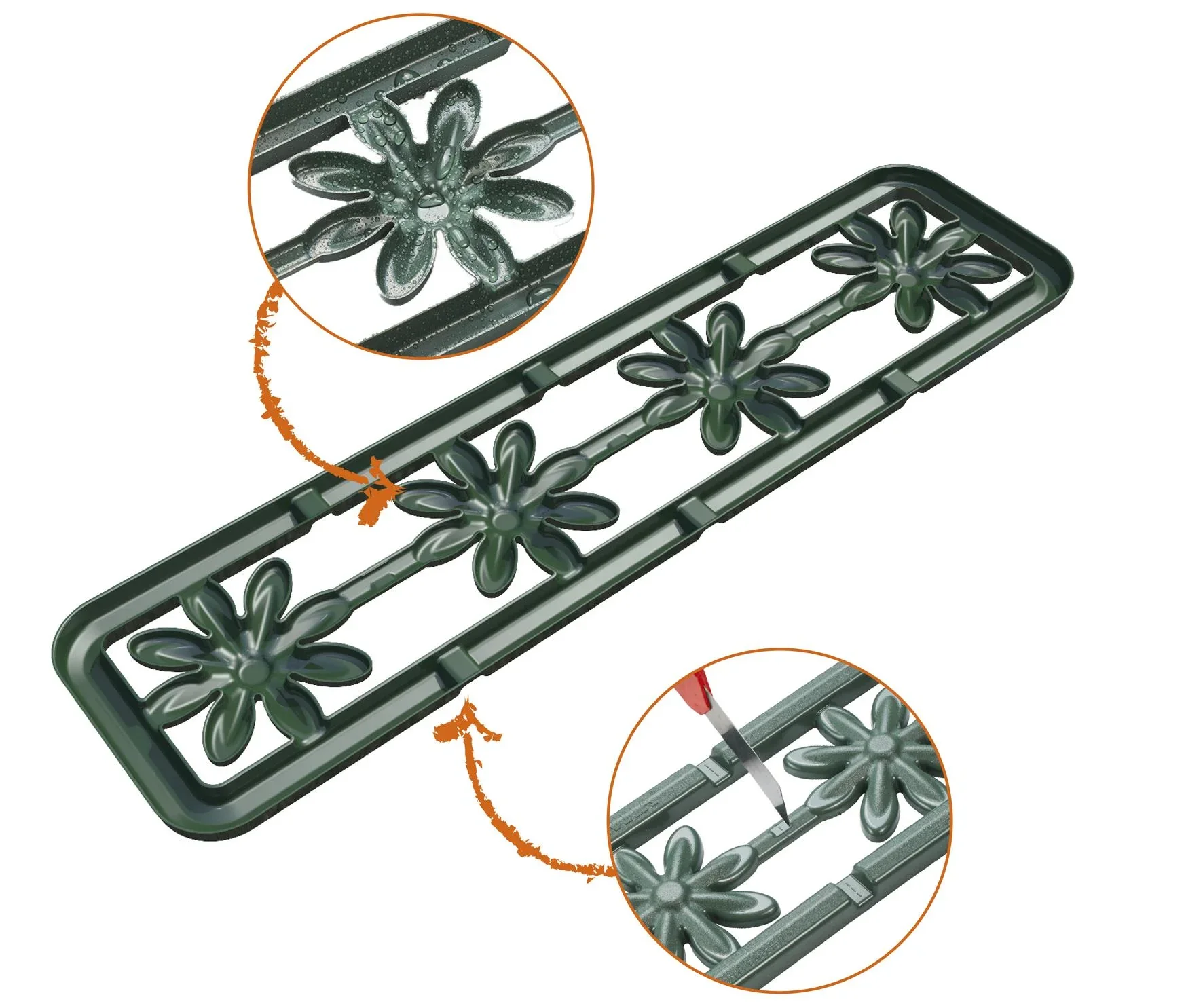 Wassersparsystem "Flora" Set - 10 Stück - 2