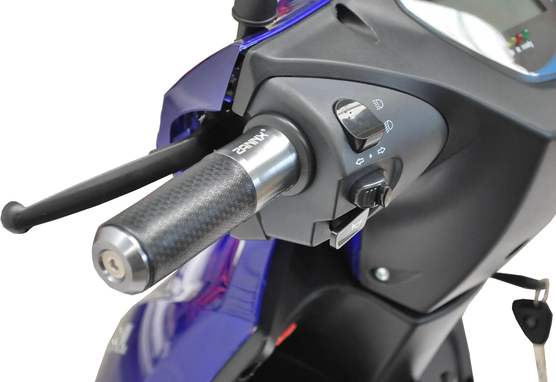 Elektromobil blau - herausnehmbarer Li-Io Akku 20 Ah - 25 km/h - 1000 Watt Seniorenmobil - 9