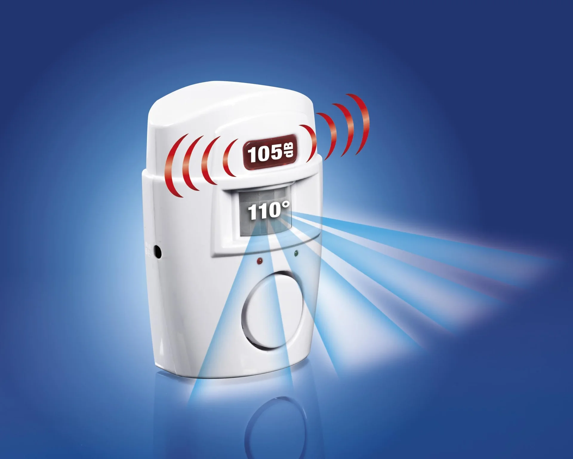 Drahtlose Infrarot Alarmanlage mit 2 Fernbedienungen - 3