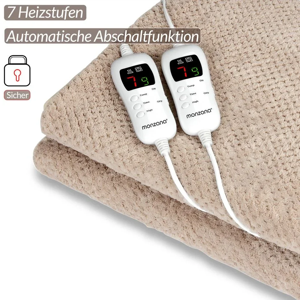 Heizdecke 3-Schicht-Komfort, 7 Heizstufen, Aus-Funktion Double - 3