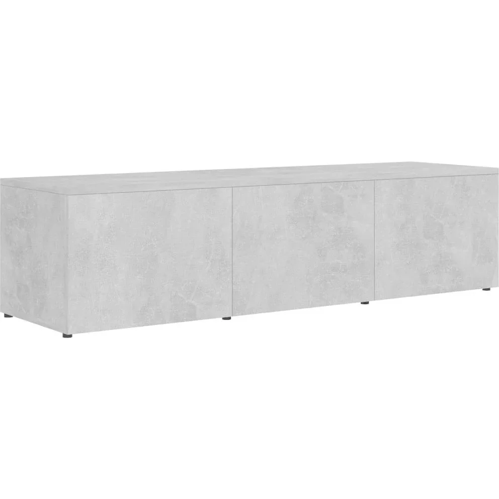 TV-Schrank 120x34x30 cm Spanplatte betongrau - 3