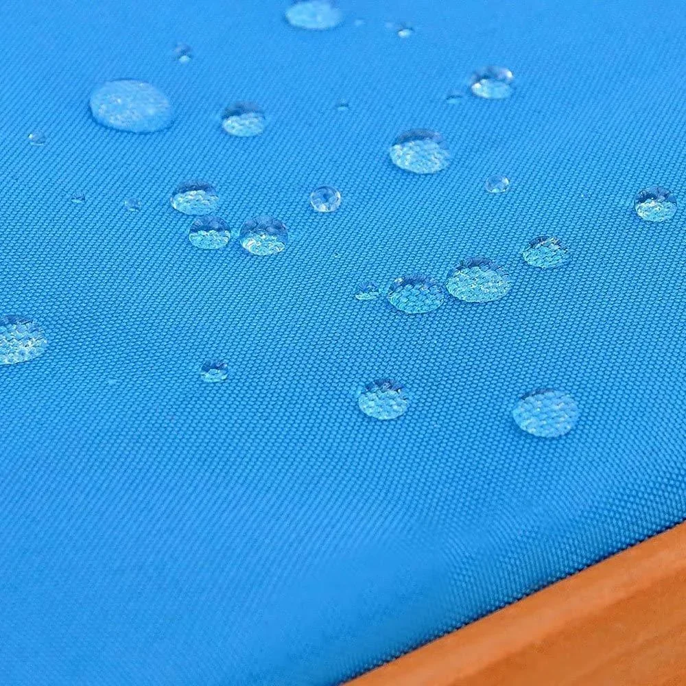 Sandkasten mit Sonnenschirm - Sandkasten mit verstellbarem Dach - 120x120cm, Blau - 3