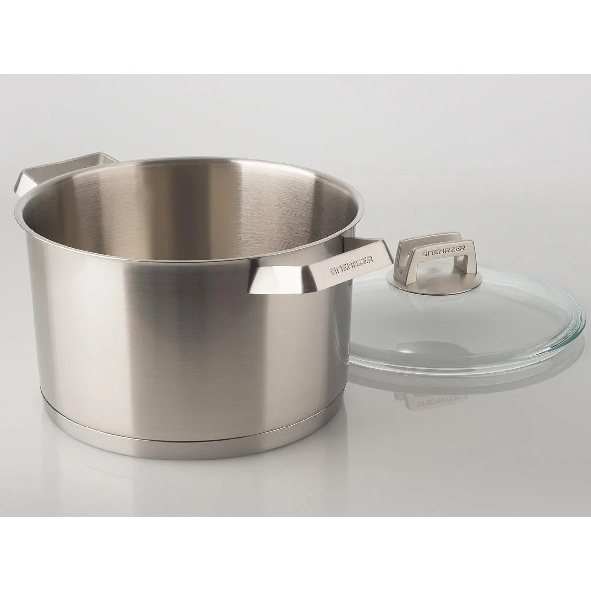 Mehrzer Premium - Hoher Kochtopf mit Deckel - 24 cm - Edelstahl - 3