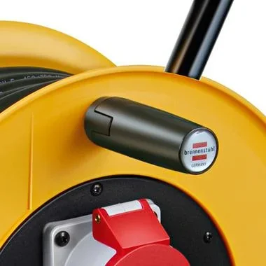 CEE Kabeltrommel Brobusta IP44, Durchmesser 320mm, 30m RN Kabel - 0