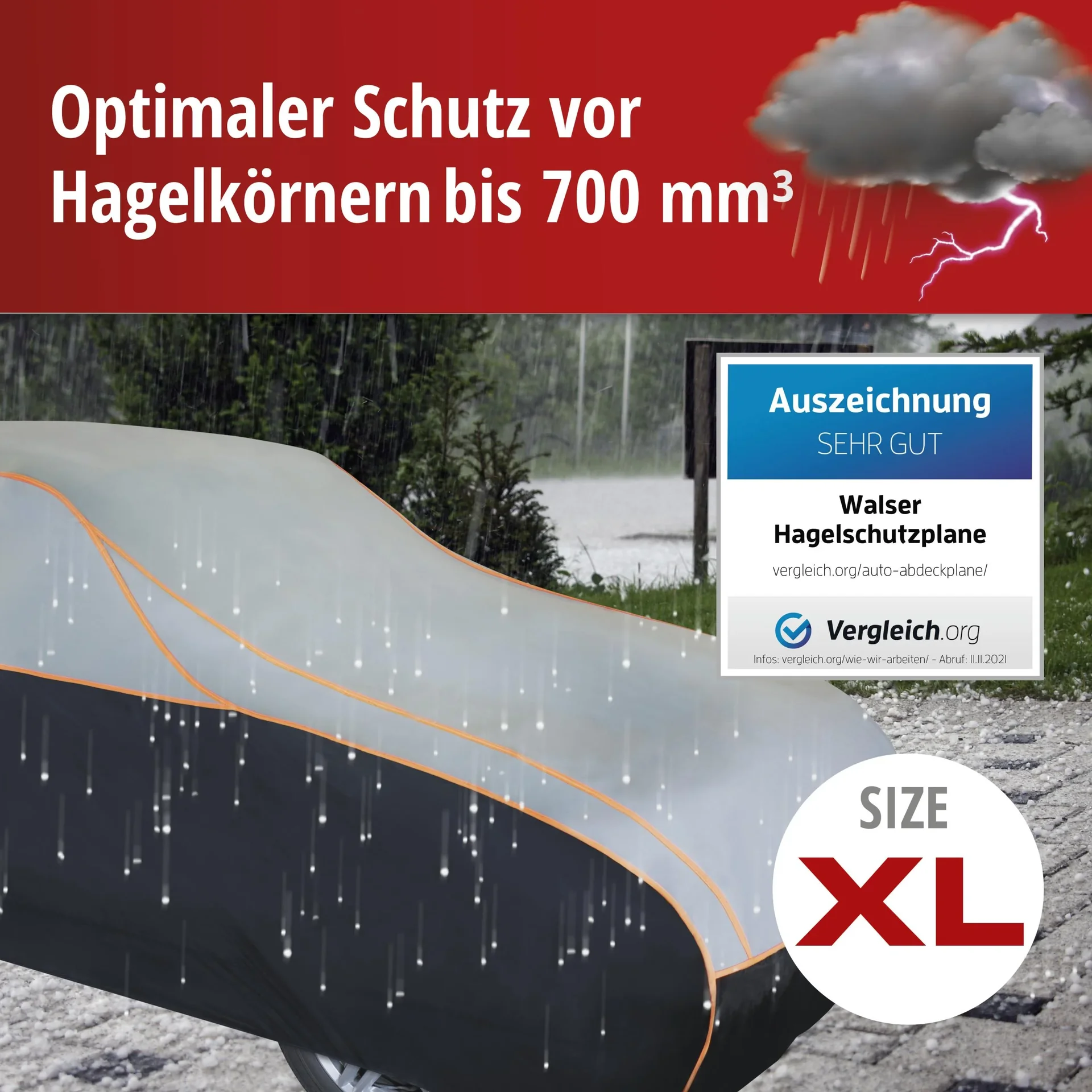 Hagelschutz Perma Protect SUV - Größe XL - 520x185x155 - 0