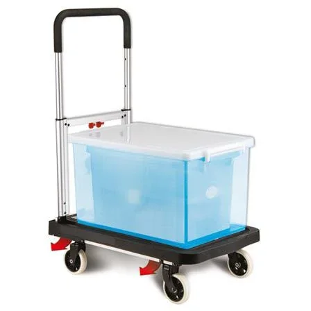 Alu-Plattformwagen - Klappbar - Tragkraft 150 Kg - 1