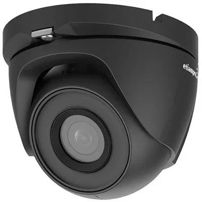 EtiamPro Überwachungskamera HD - CCTV - Dome - Mit Nachtsicht - 1080p - Für den Innen- und Außeneinsatz - Schwarz - 1