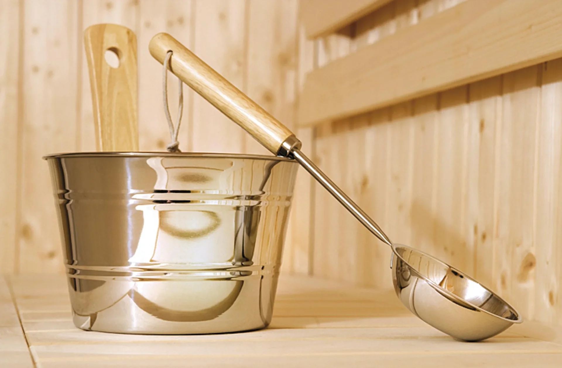 Exklusives Aufguss-Set Edelstahl - 0