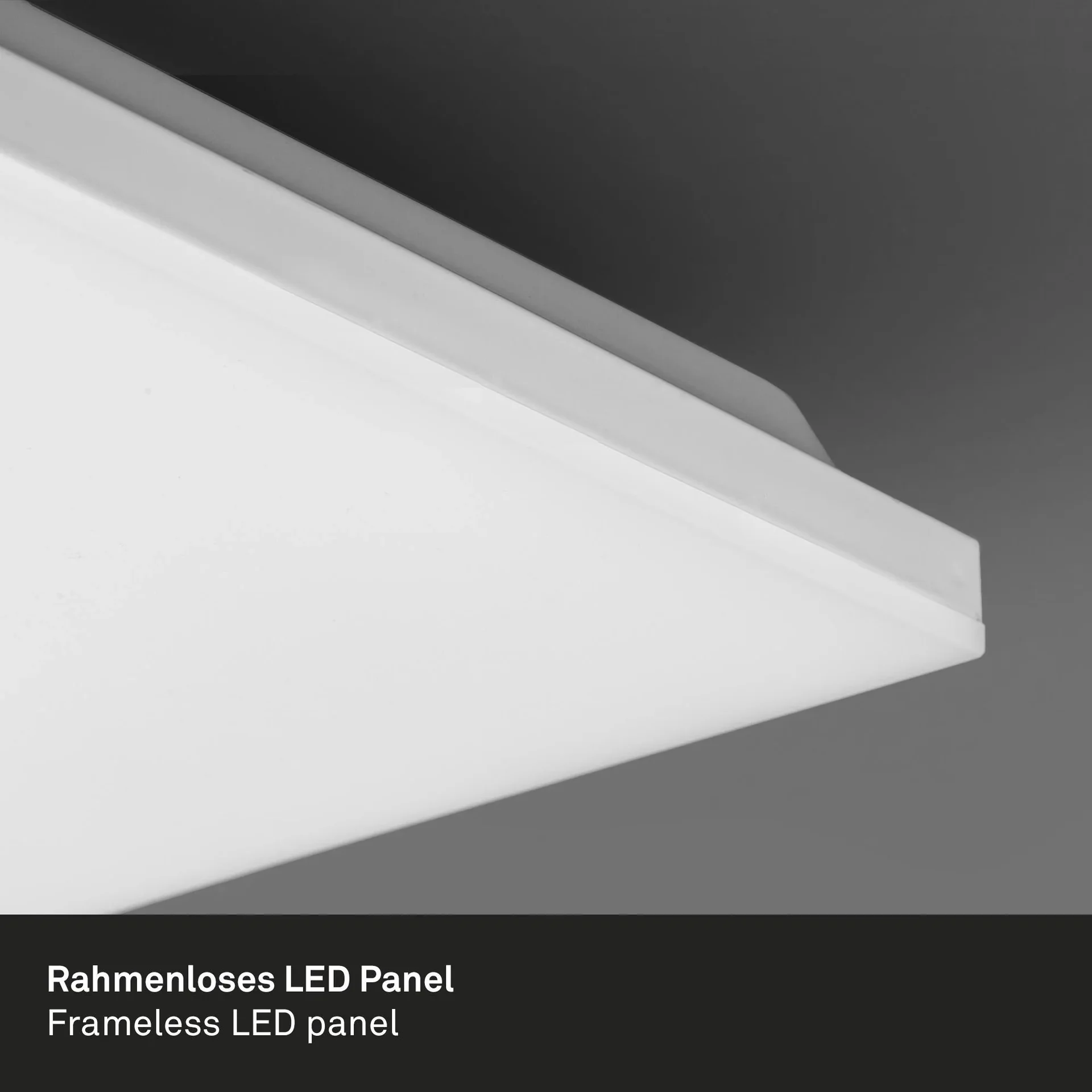 Rahmenloses LED Panel, rechteckig, 38 Watt, weiß - 3