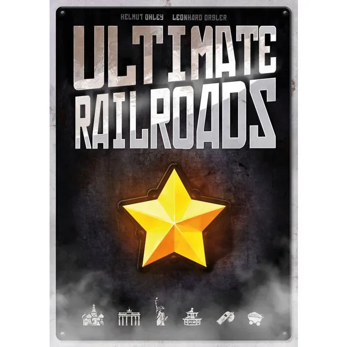 Gesellschaftsspiel - Ultimate Railroads - 2