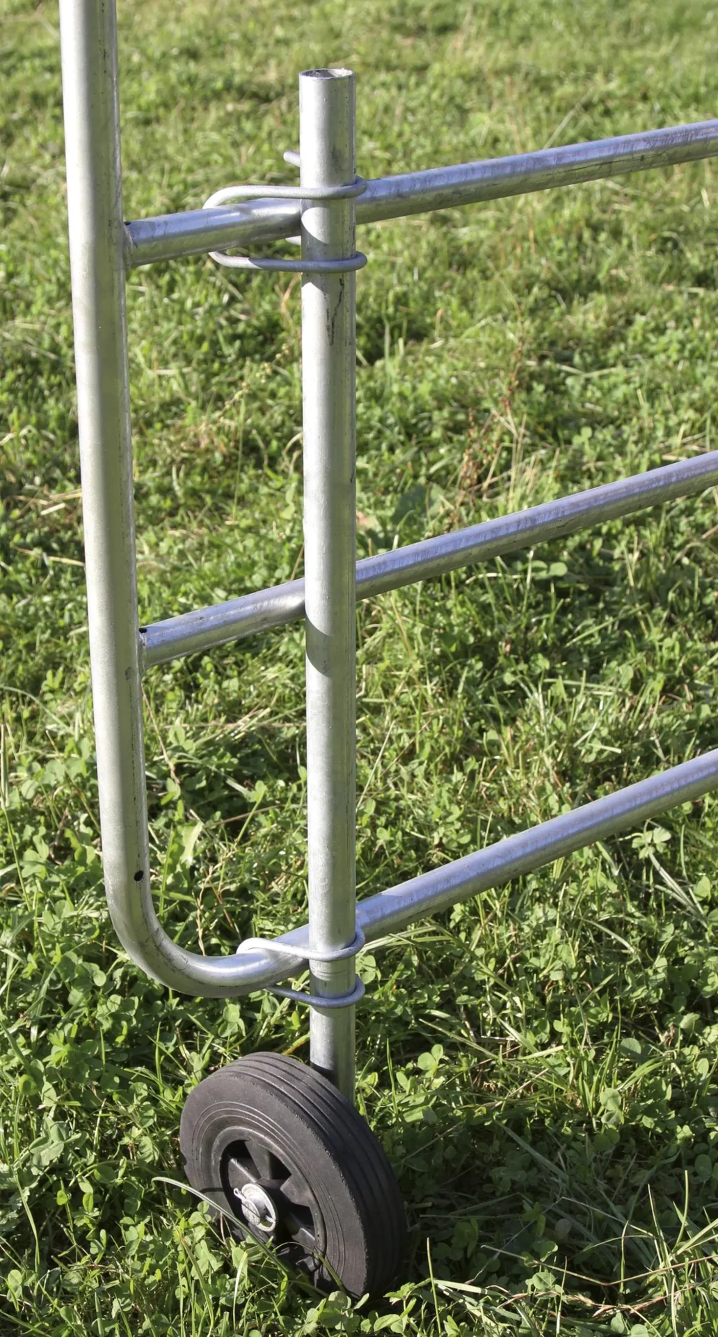 Stützrad für verstellbare Weidetore - 2