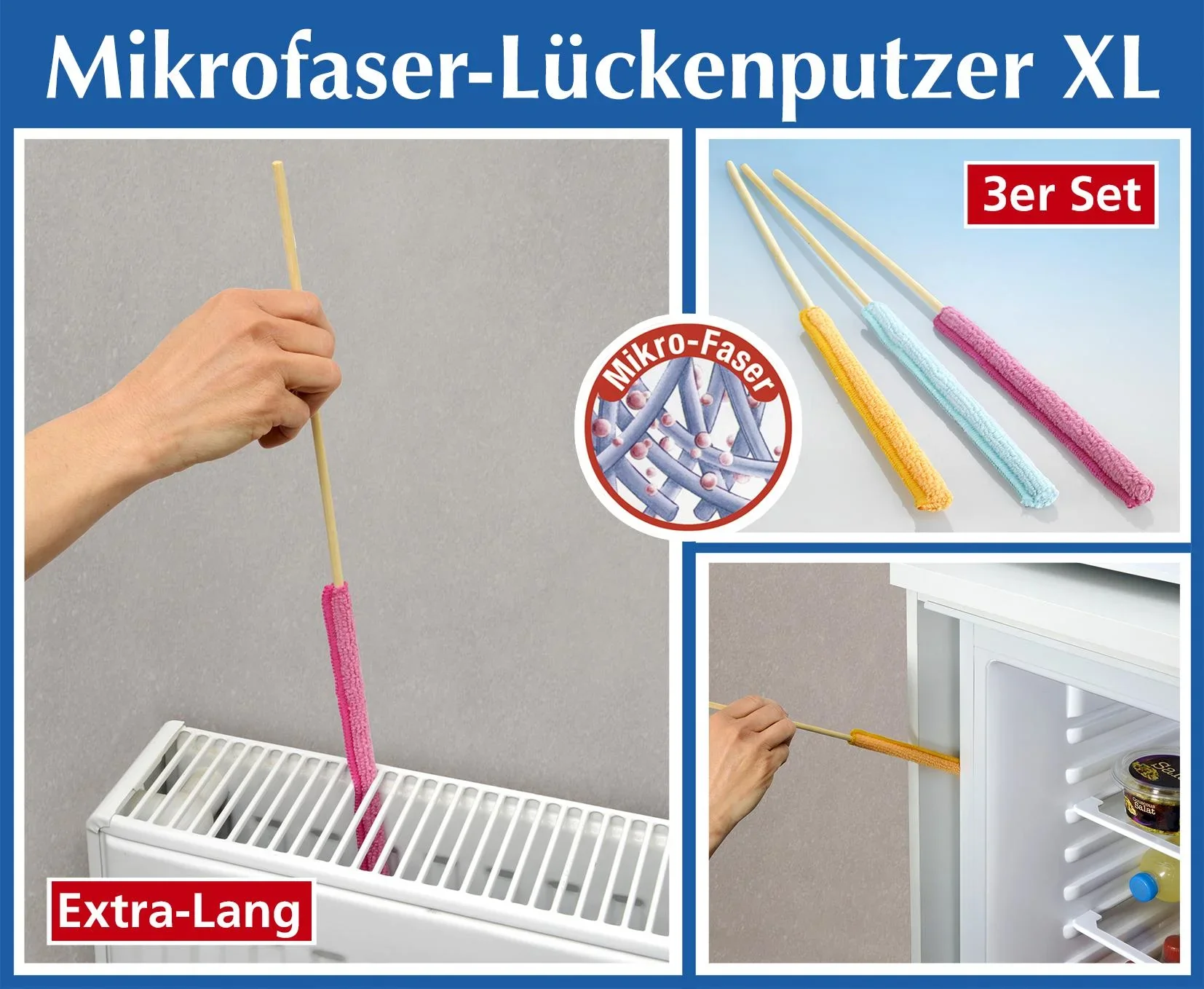 Lückenputzer XL 3er Set - 1