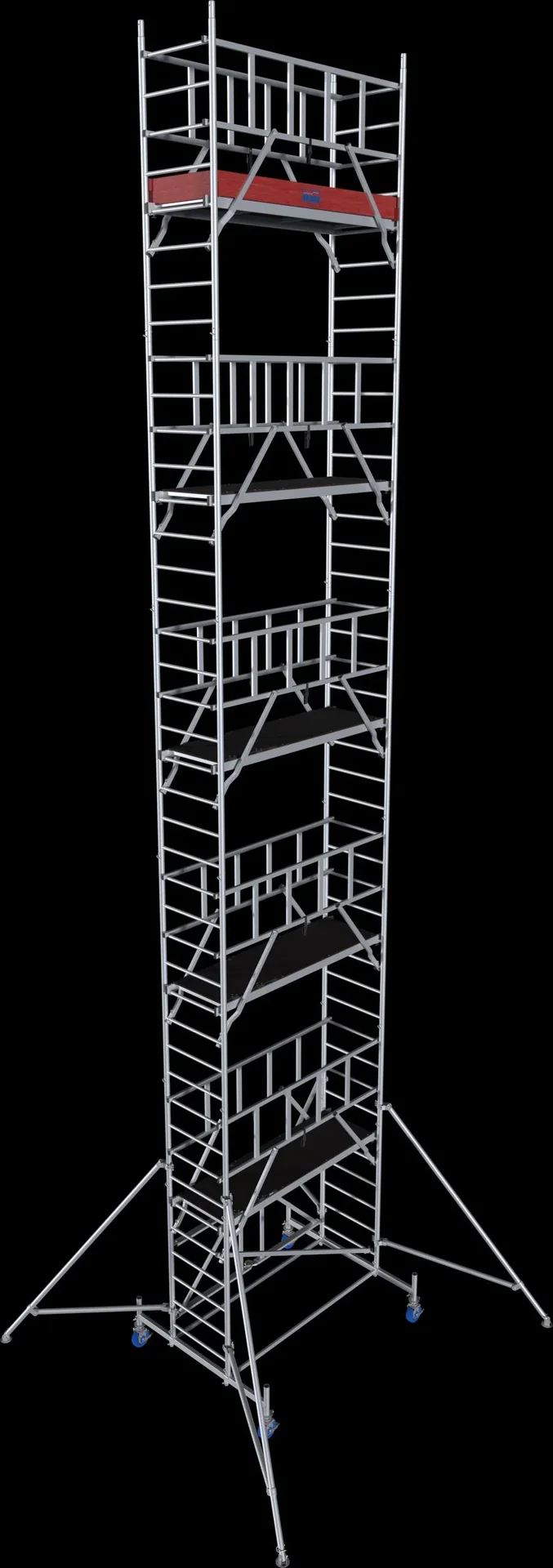 MONTO ProTec XS Alu-Faltgerüst, Arbeitshöhe ca. 11,80 m - 0