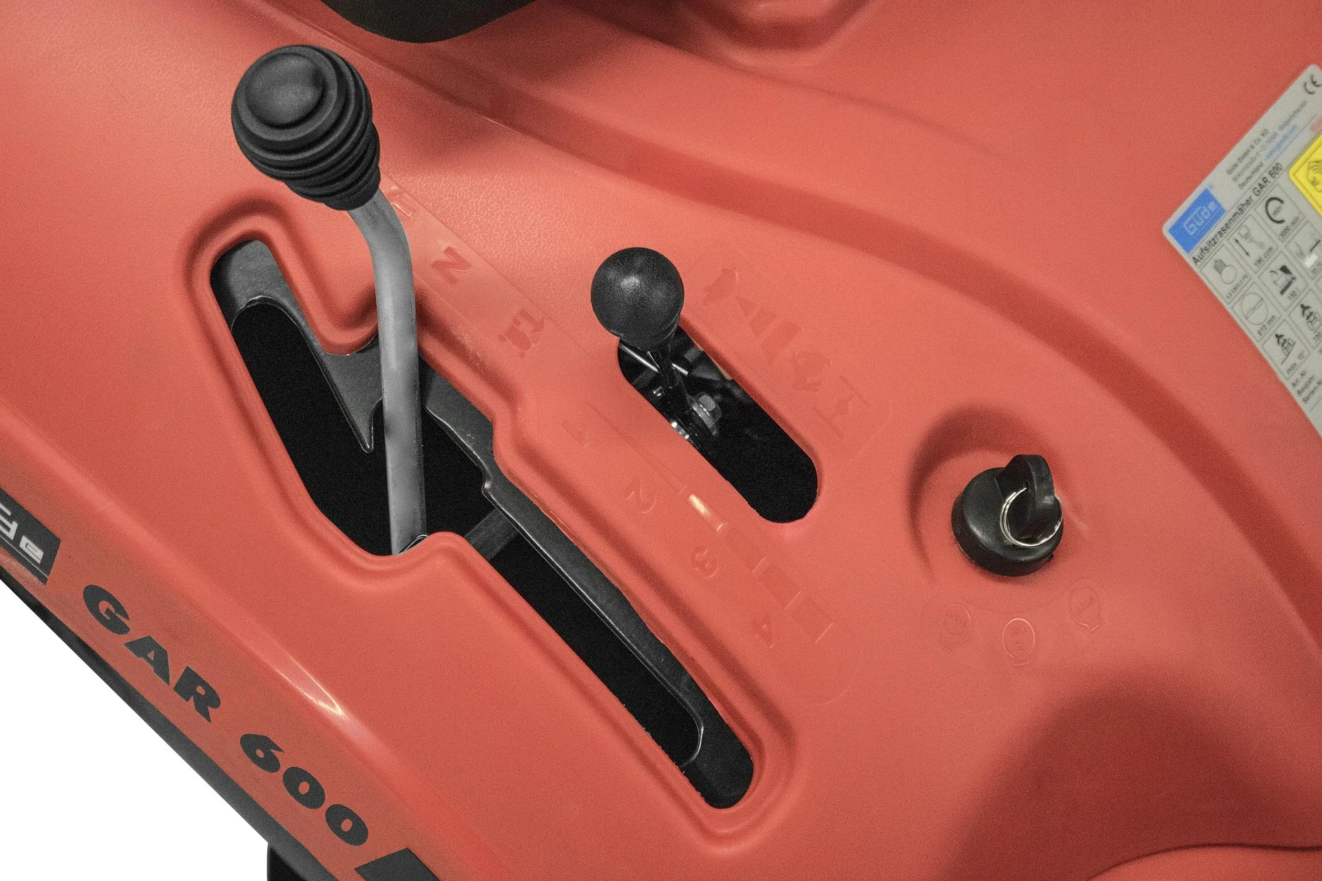 Aufsitzrasenmäher GAR 601 - mit Elektrostart - 4