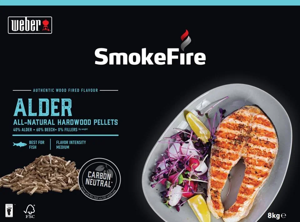 SmokeFire Holzpellets Erle - 8 kg - 2