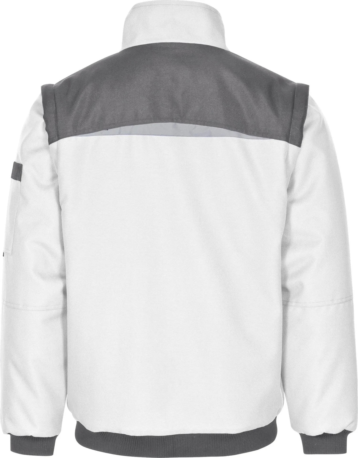 Funktionsblouson, weiss-grau, Gr. L - 0