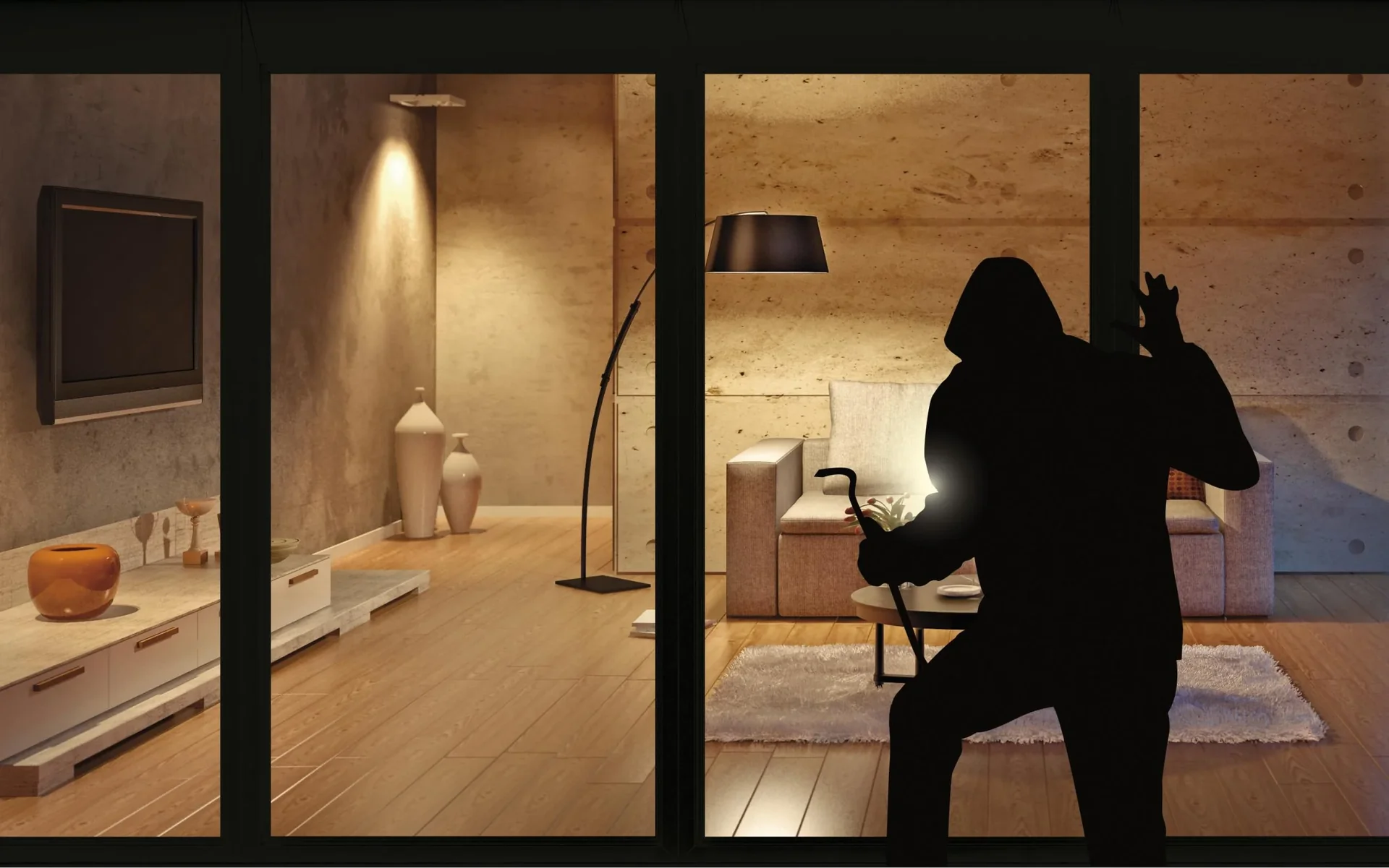 Drahtlose Infrarot Alarmanlage 2 für 1 Sparset - 1