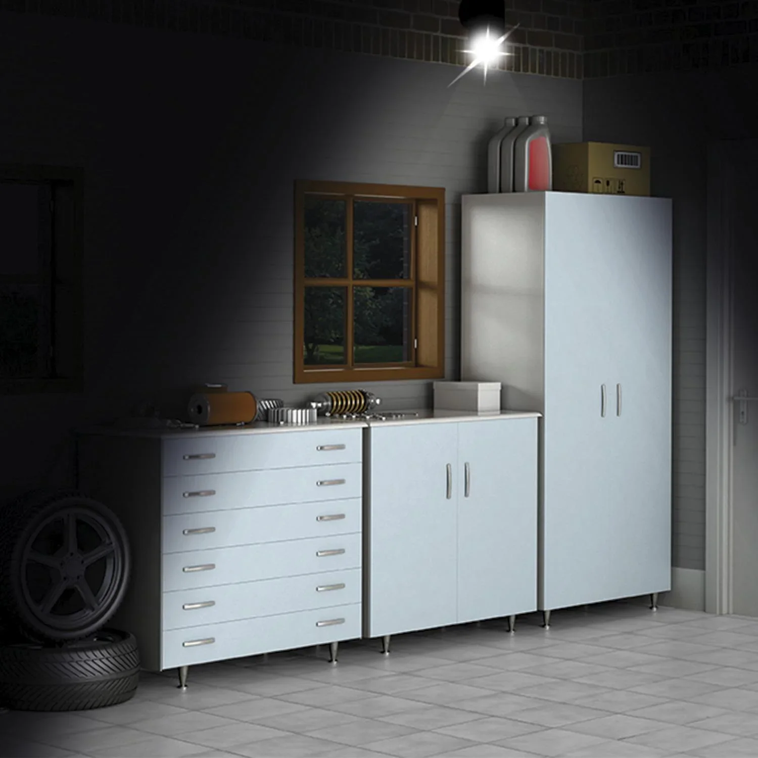 Panta Safe Light LED Leuchte - batteriebetrieben, 450 Lumen - 0