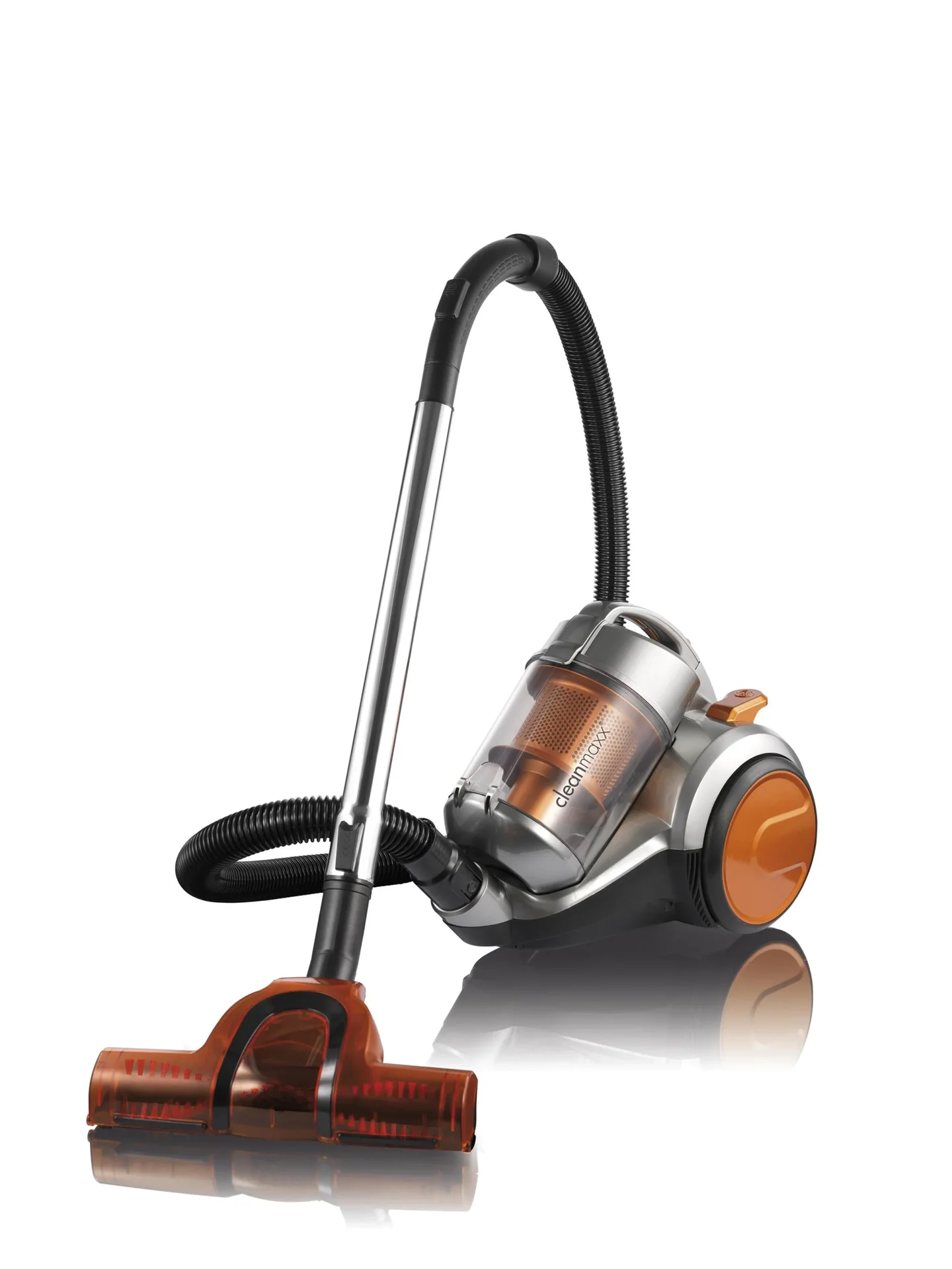 Zyklon-Staubsauger "Pet Star", mit 6-teiligem Jumbo-Düsen-Set, inklusive Tierhaardüse, 700 Watt, Silberfarben/ Orange - 8