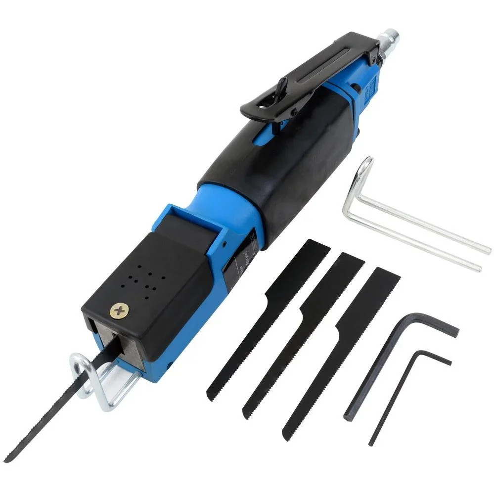 Druckluft-Bügelsäge - 6 Sägeblätter - 0