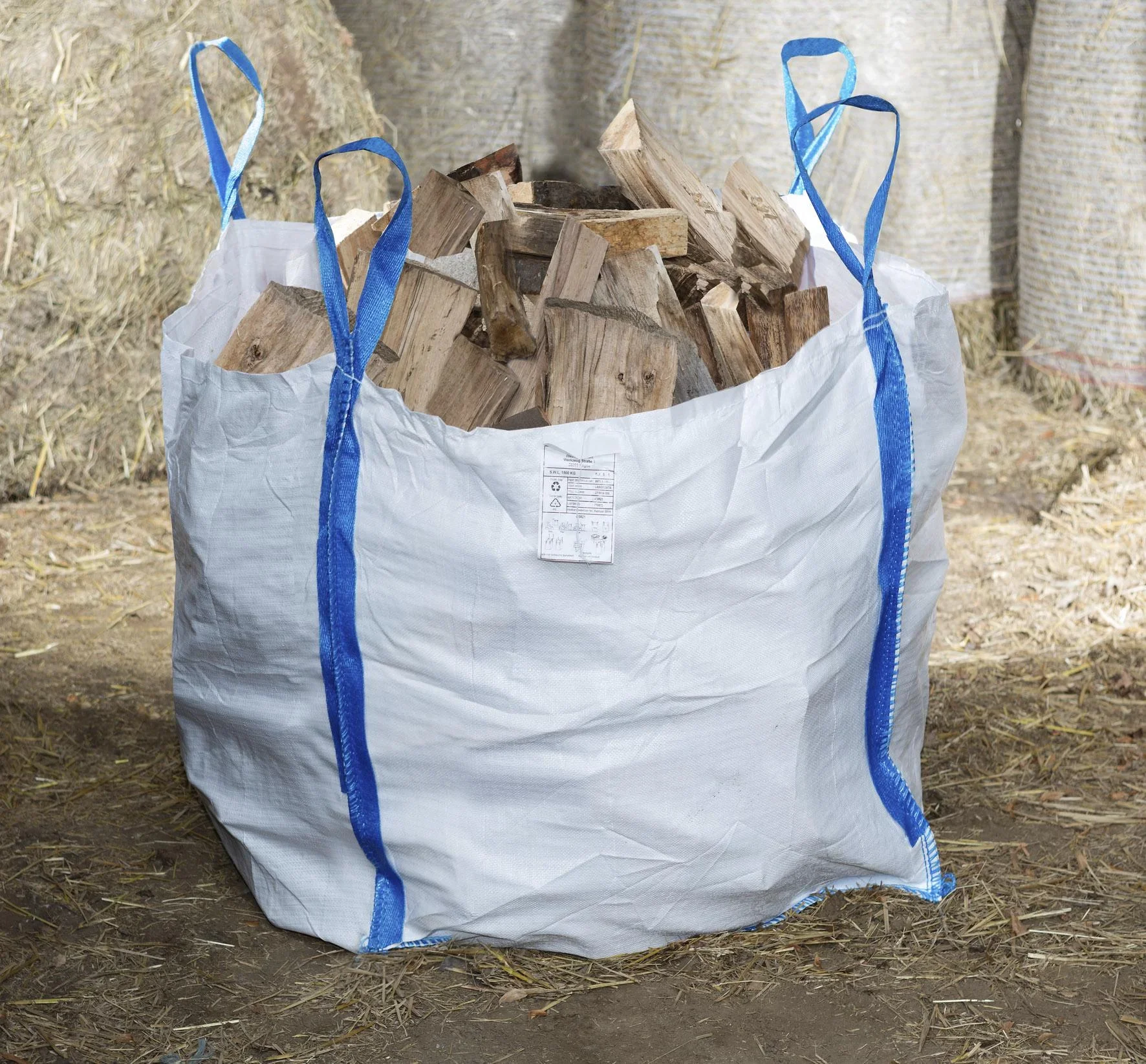 "Big Bag", 1500 kg, 91 x 91 x 110 cm, ohne Schürze, mit geschlossenem Boden - 0