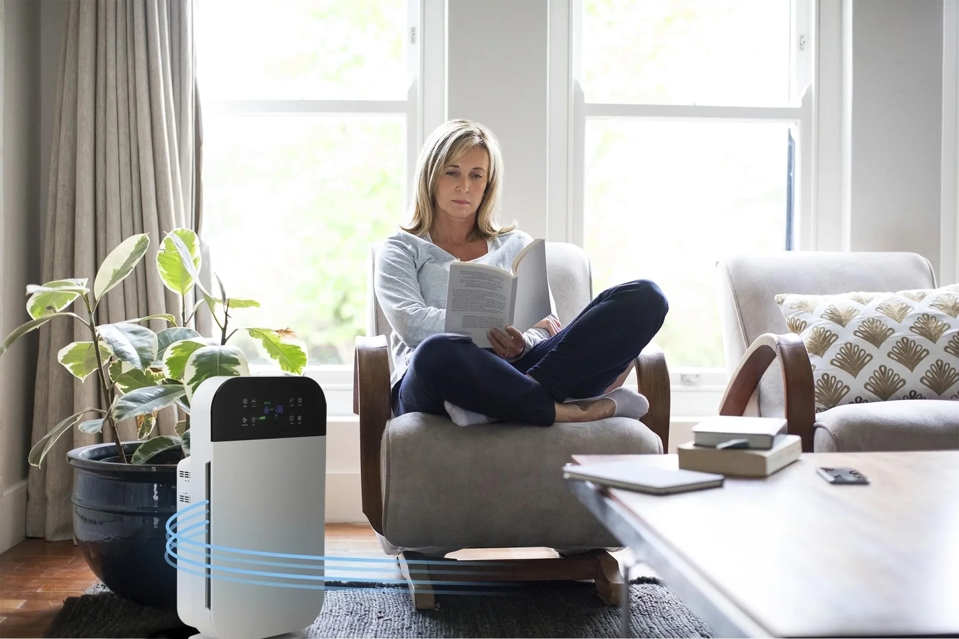 Air Purifier Deluxe 6in1 Luftreiniger für bis zu 40 m² - 9