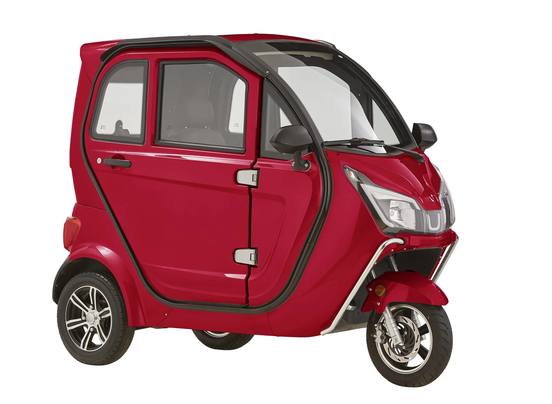 3-Rad E-Kabinenfahrzeug eLizzy Premium 25 km/h rot, mit Vor-Ort-Einweisung - 1