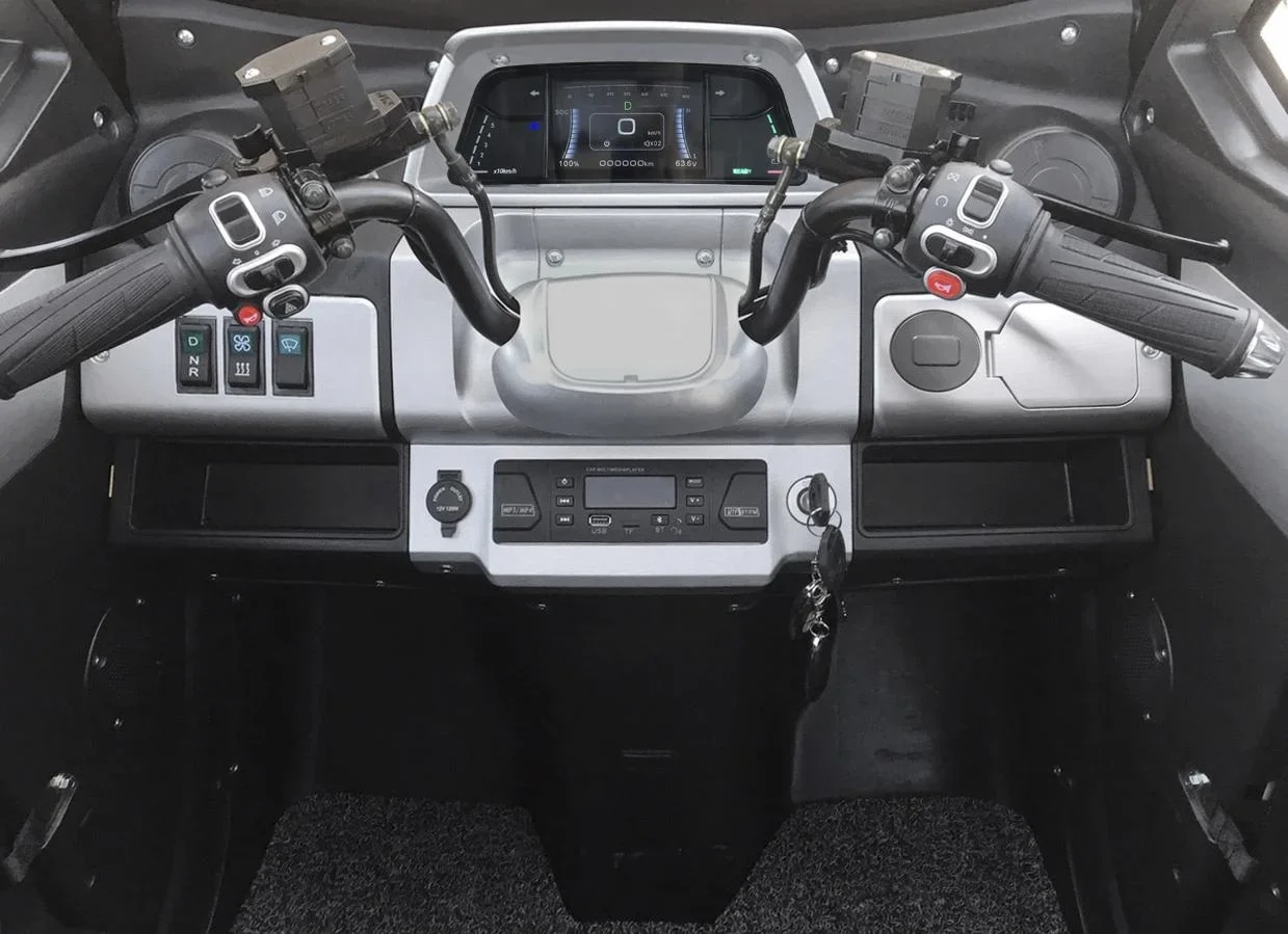 3-Rad E-Kabinenfahrzeug eLizzy Premium 25 km/h rot, mit Vor-Ort-Einweisung - 7