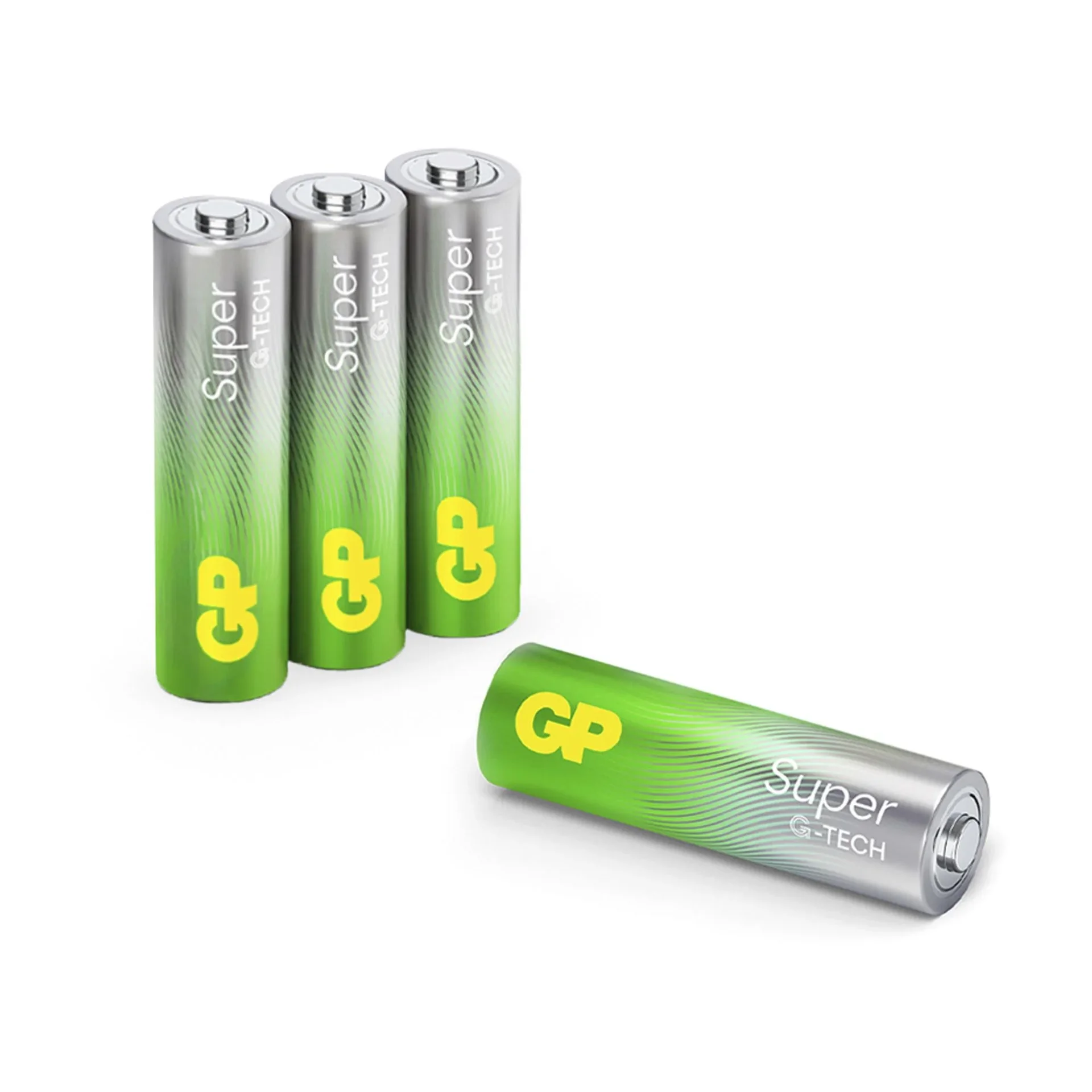 SUPER Mignon (AA) Alkaline Batterien - 4 Stück - 0