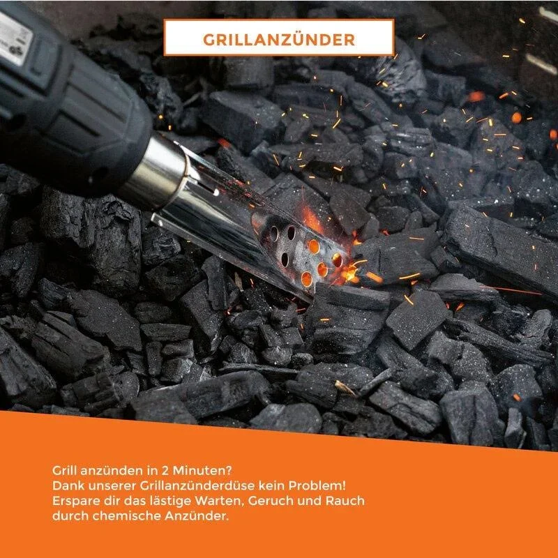 Deltafox Elektrische Heißluftpistole - 2000W - DP-EHG 2050 - 2