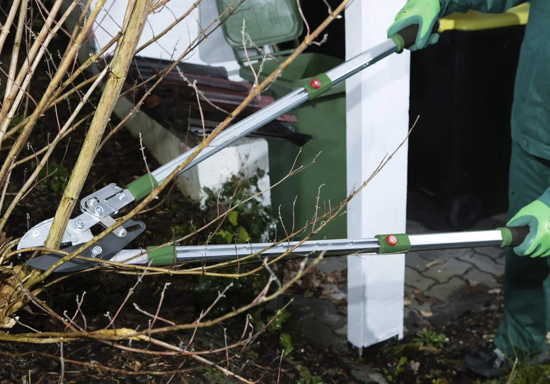 Amboss Astschere mit Ratsche und Teleskopgriff - 7