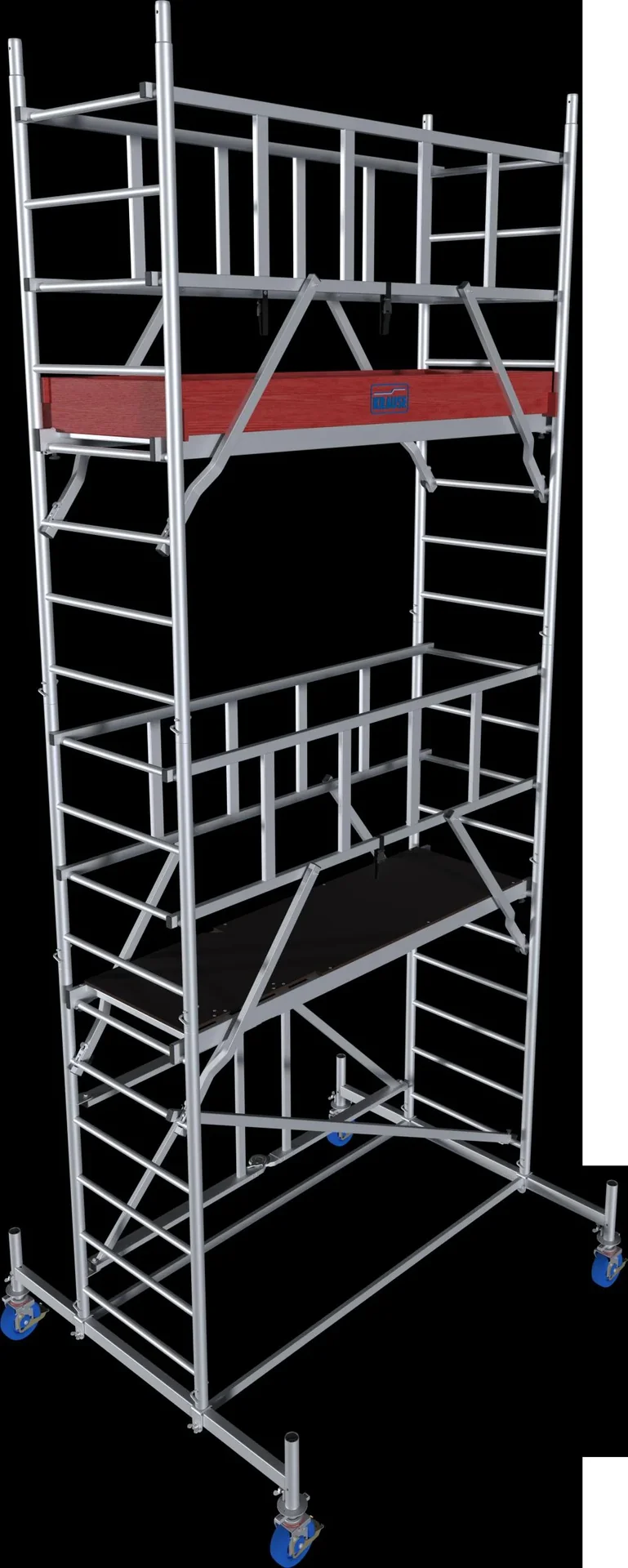 MONTO ProTec XS Alu-Faltgerüst, Arbeitshöhe ca. 5,80 m - 0