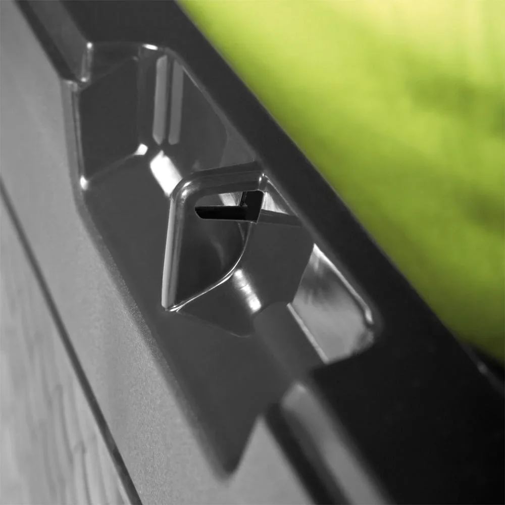 Aufbewahrungsbox Anthrazit 119x48x60cm - 1