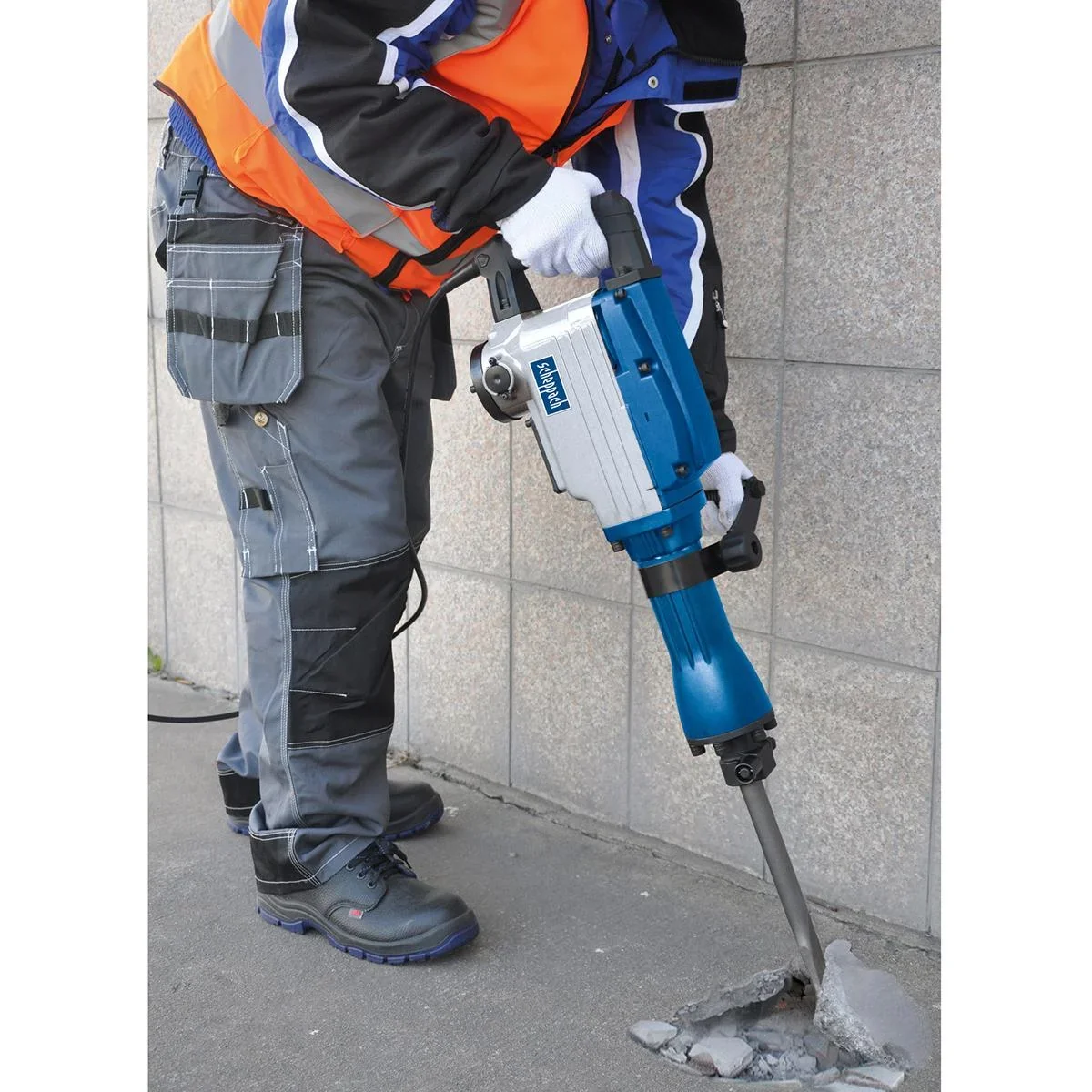 Aufbrechhämmer AB1600 - 1600W | 230V | 50J | Inkl. Koffer und Meißel - Ausgabe 2022 - 0