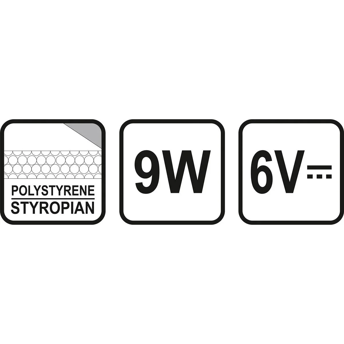 Lötkolben - Styroporschneider - 9W - 6V - Kabellos mit Halter - 0