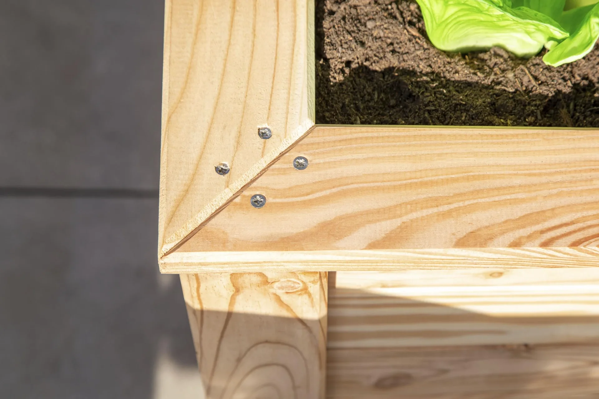 Hochbeet Lärche 170, 170 x 90 x 84 cm - 7