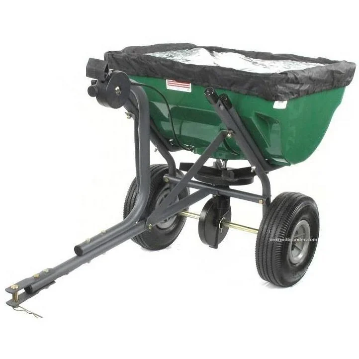 Turfmaster Precision Anhängestreuer 45 kg. Düngerstreuer und Salzstreuer - 0