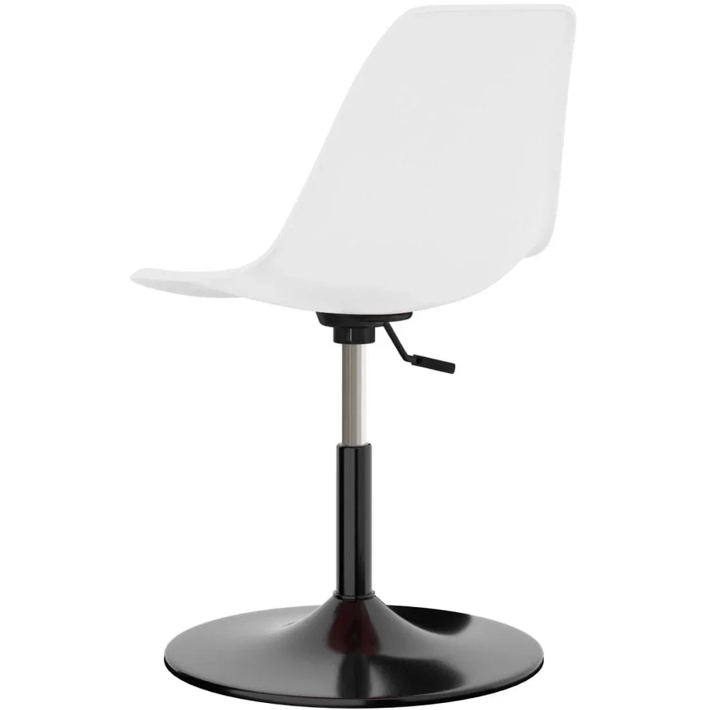 Esstischstühle drehbar 2tlg. PP weiß - 1