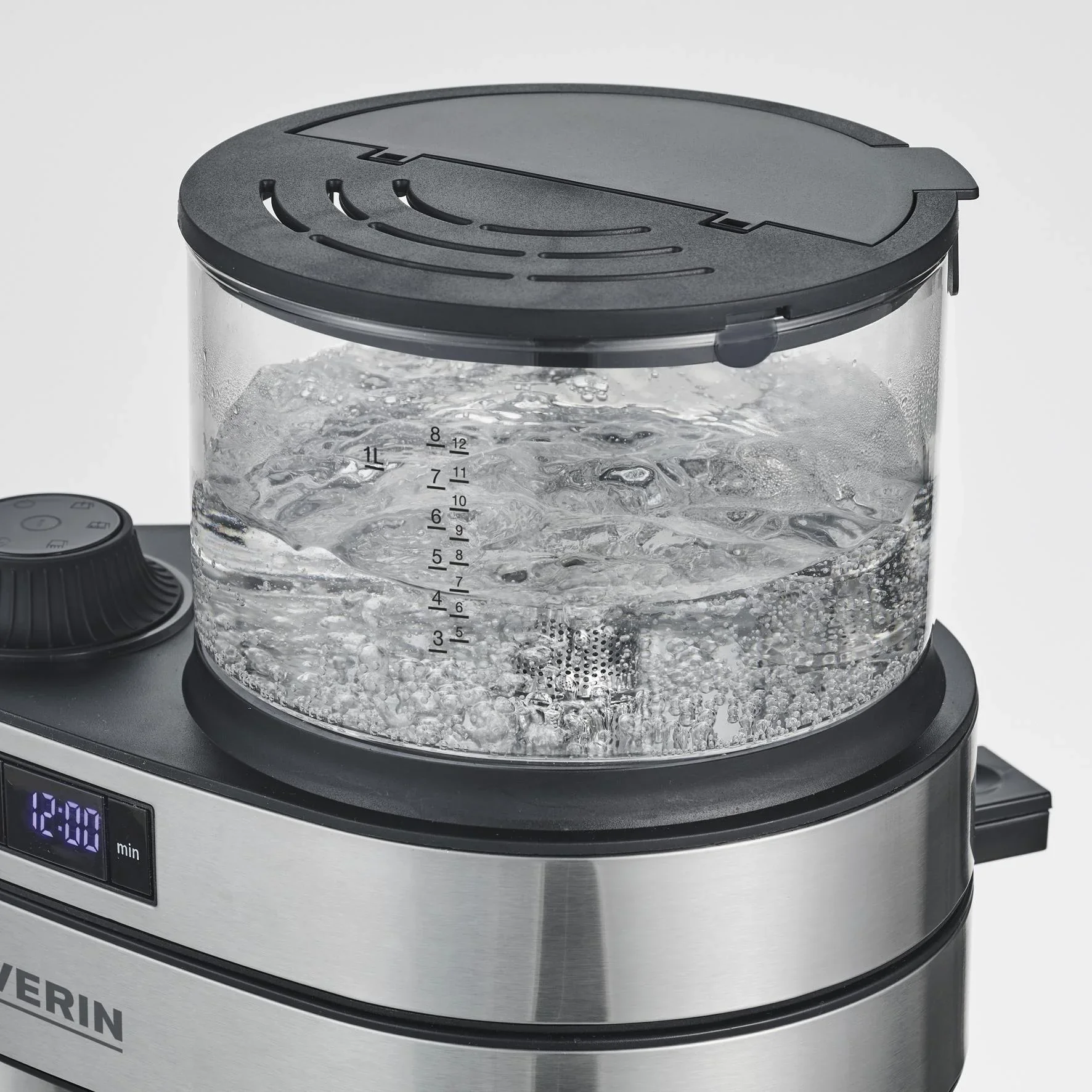 Kaffeemaschine „Caprice“, KA 5760, Silberfarben/ Schwarz - 3