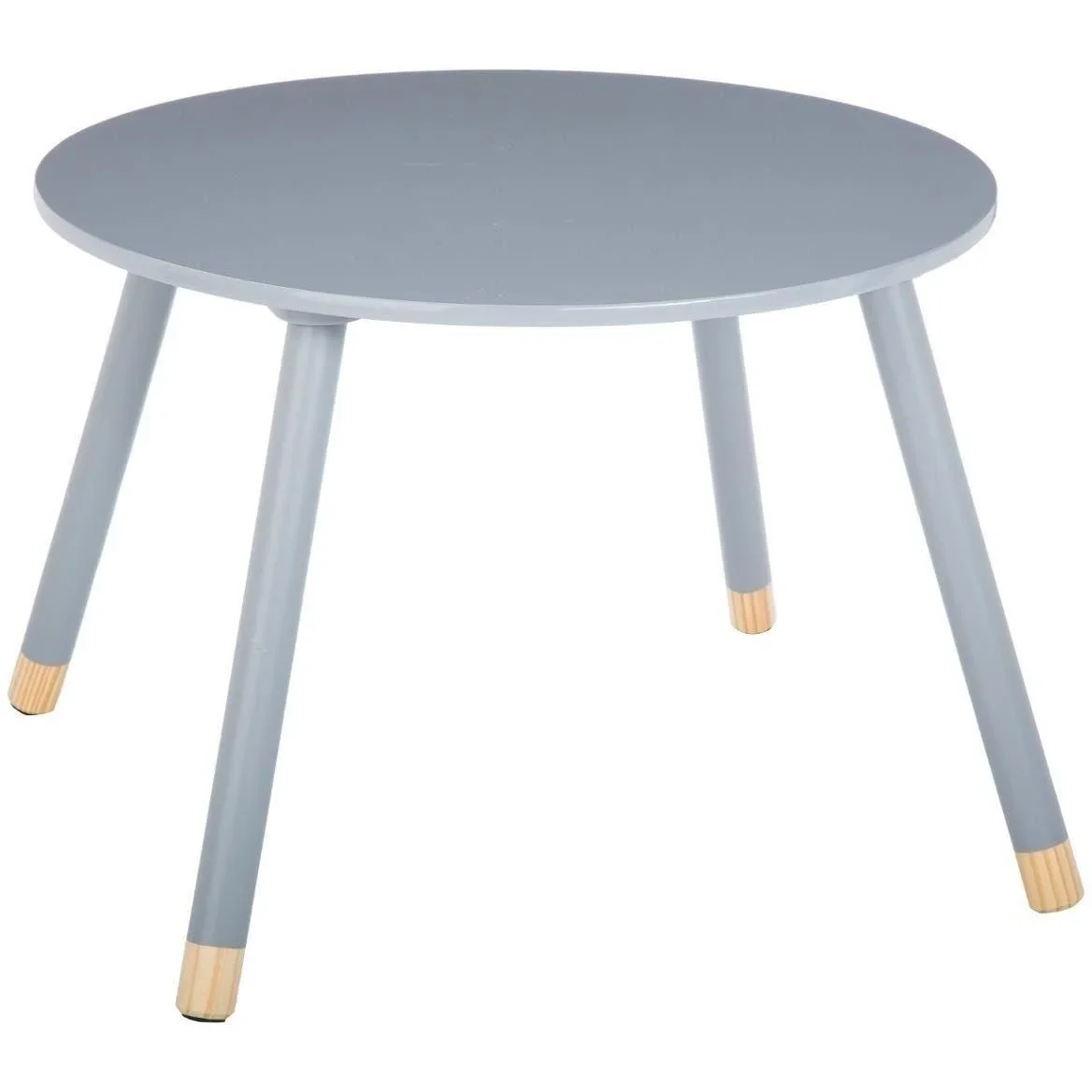 NL SET - 1x Hochstuhl und Kindertisch - Grau - 2