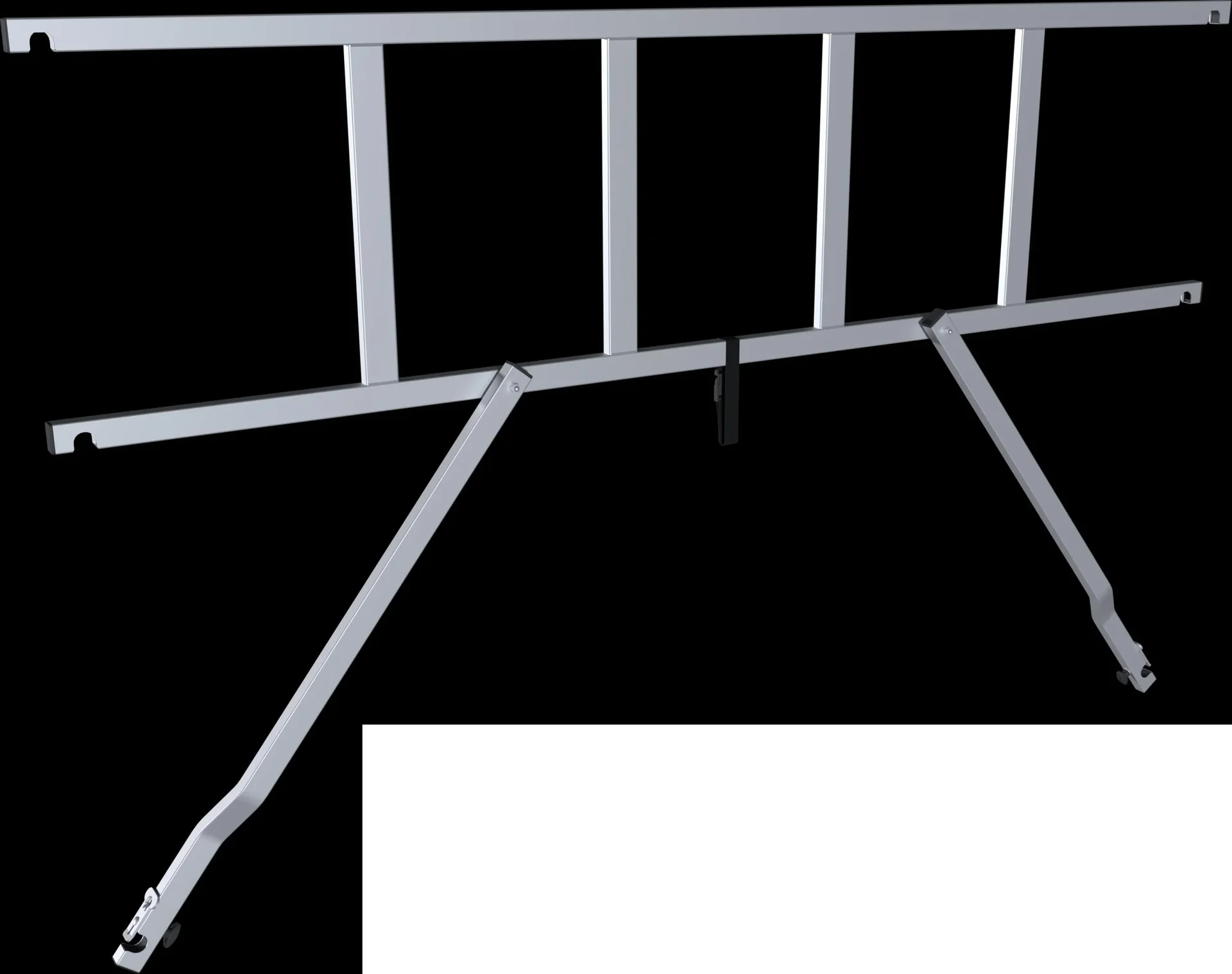 MONTO ProTec XXL Alu-Fahrgerüst Breitaufbau, Arbeitshöhe ca. 2,90 m - 3