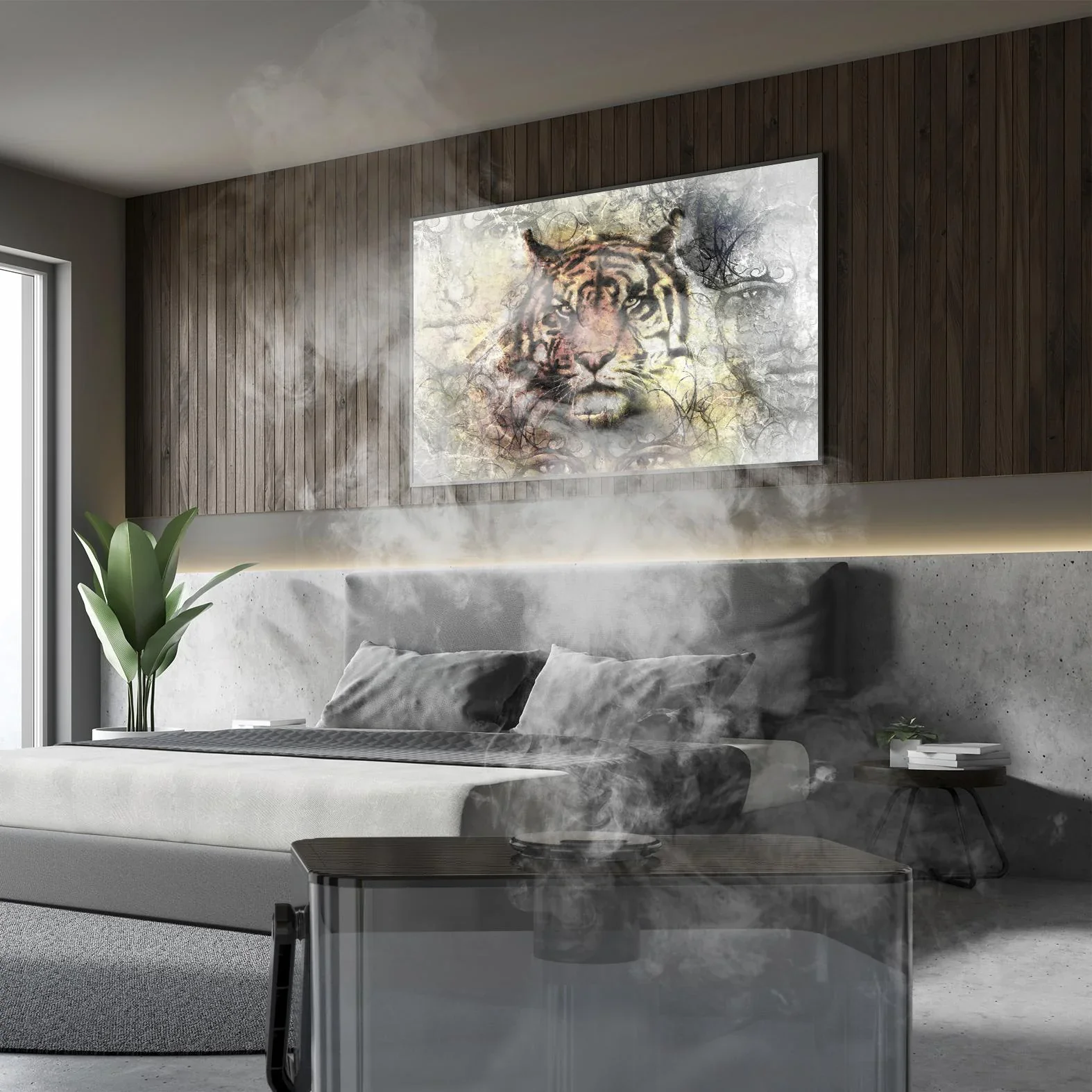 Digitaler Utraschall-Luftbefeuchter, 6 L Premium „Cascada“ - 1